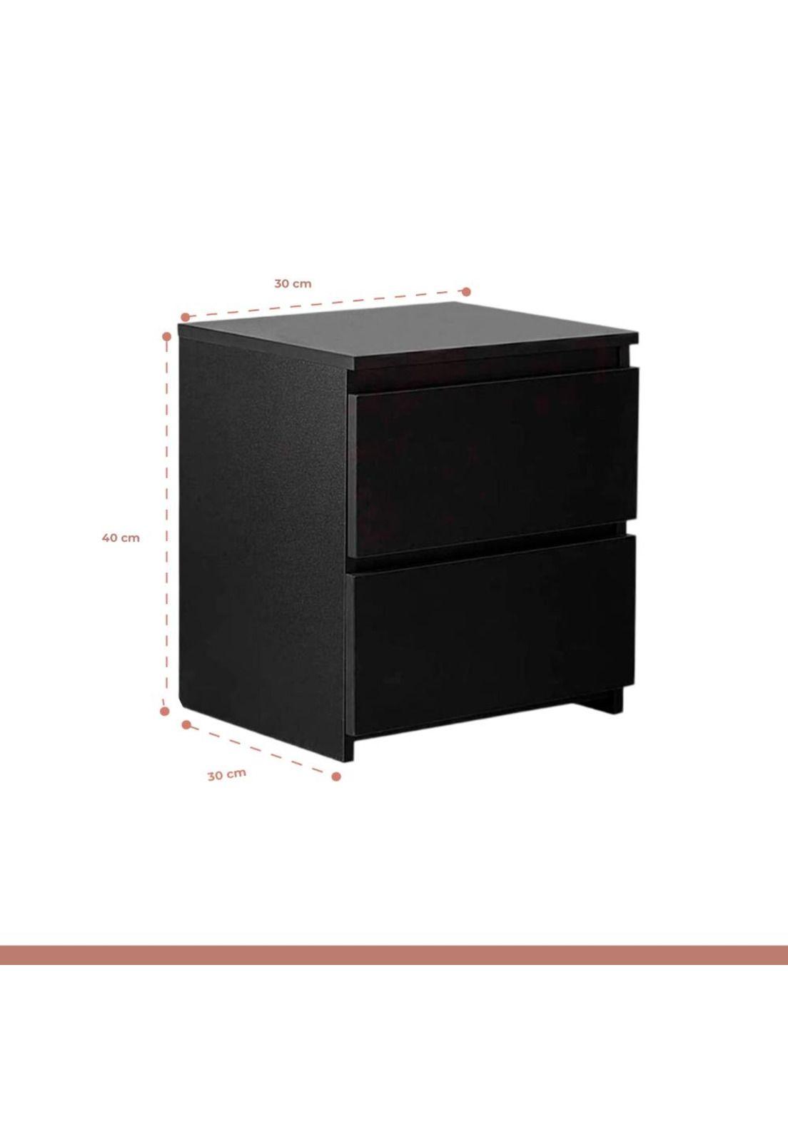 Velador Cajon Doble Minimal Oscuro-3