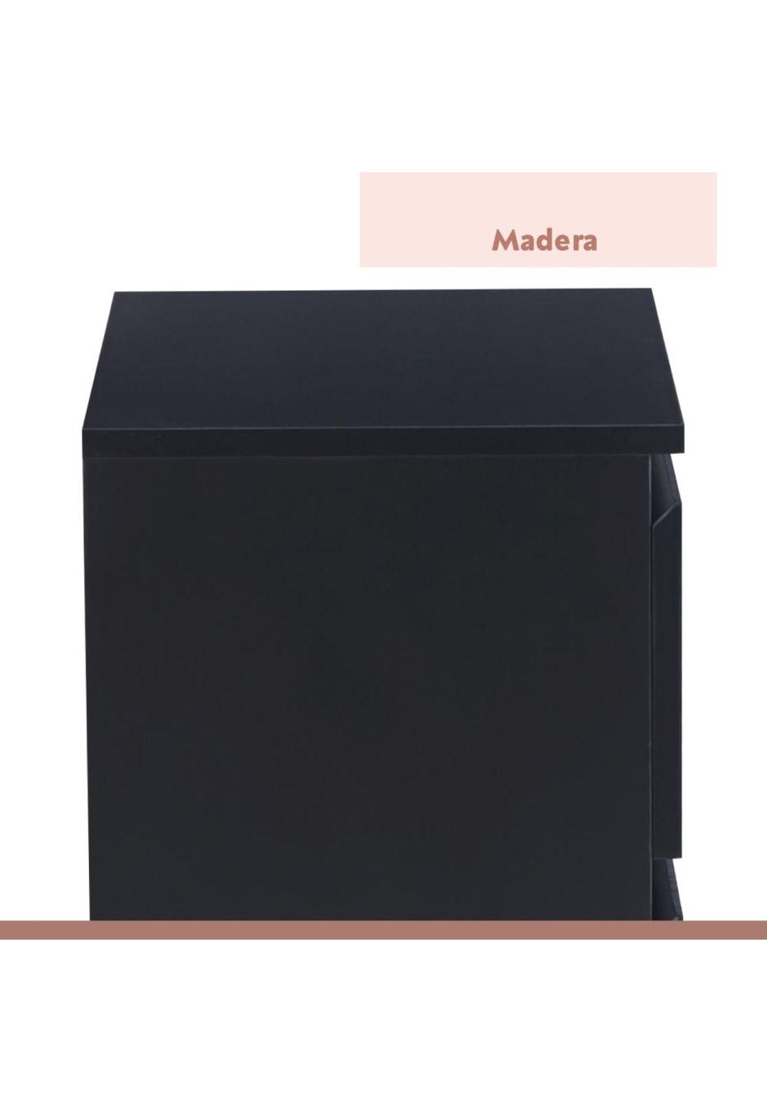 Velador Cajon Doble Minimal Oscuro-4