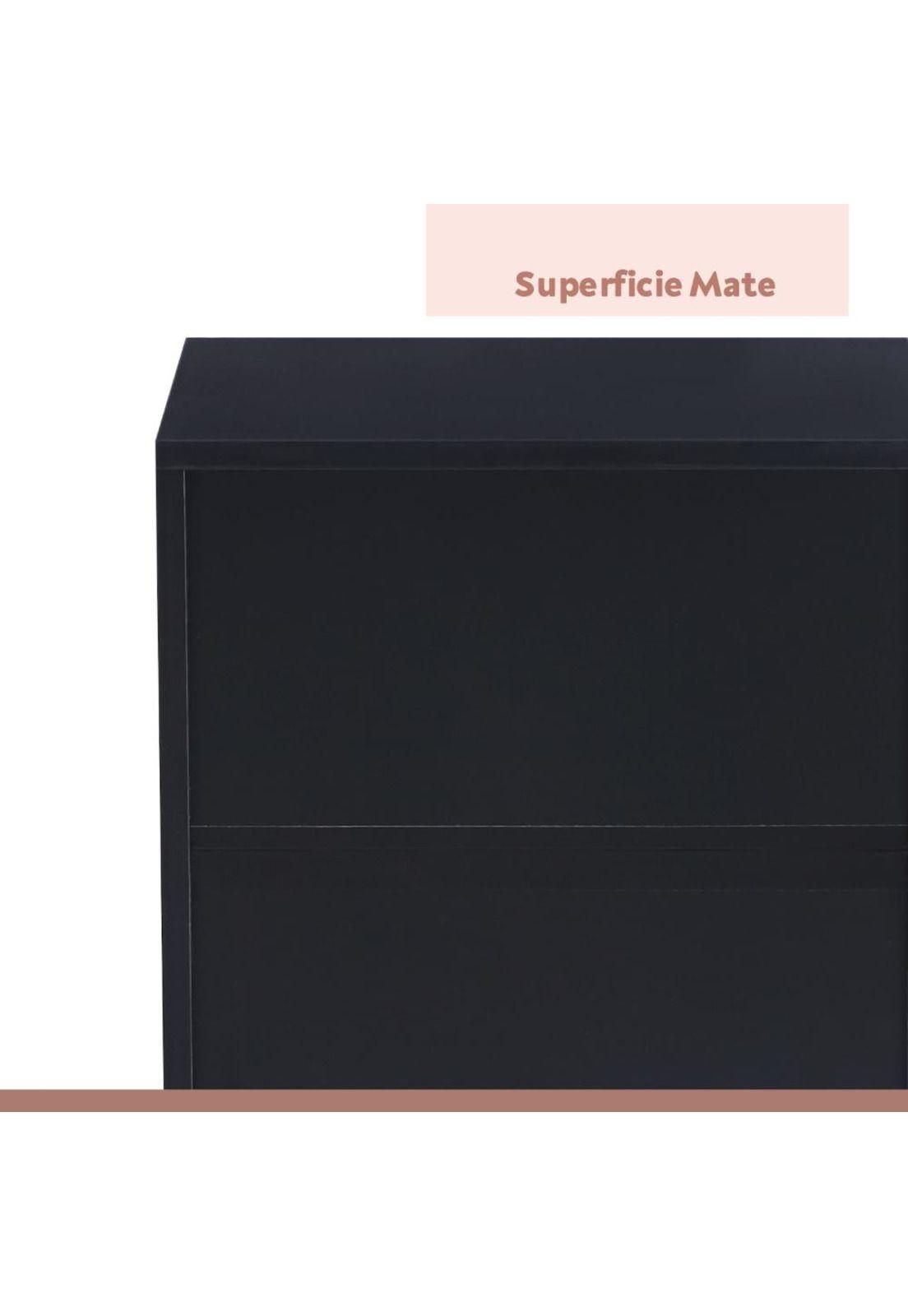 Velador Cajon Doble Minimal Oscuro-6