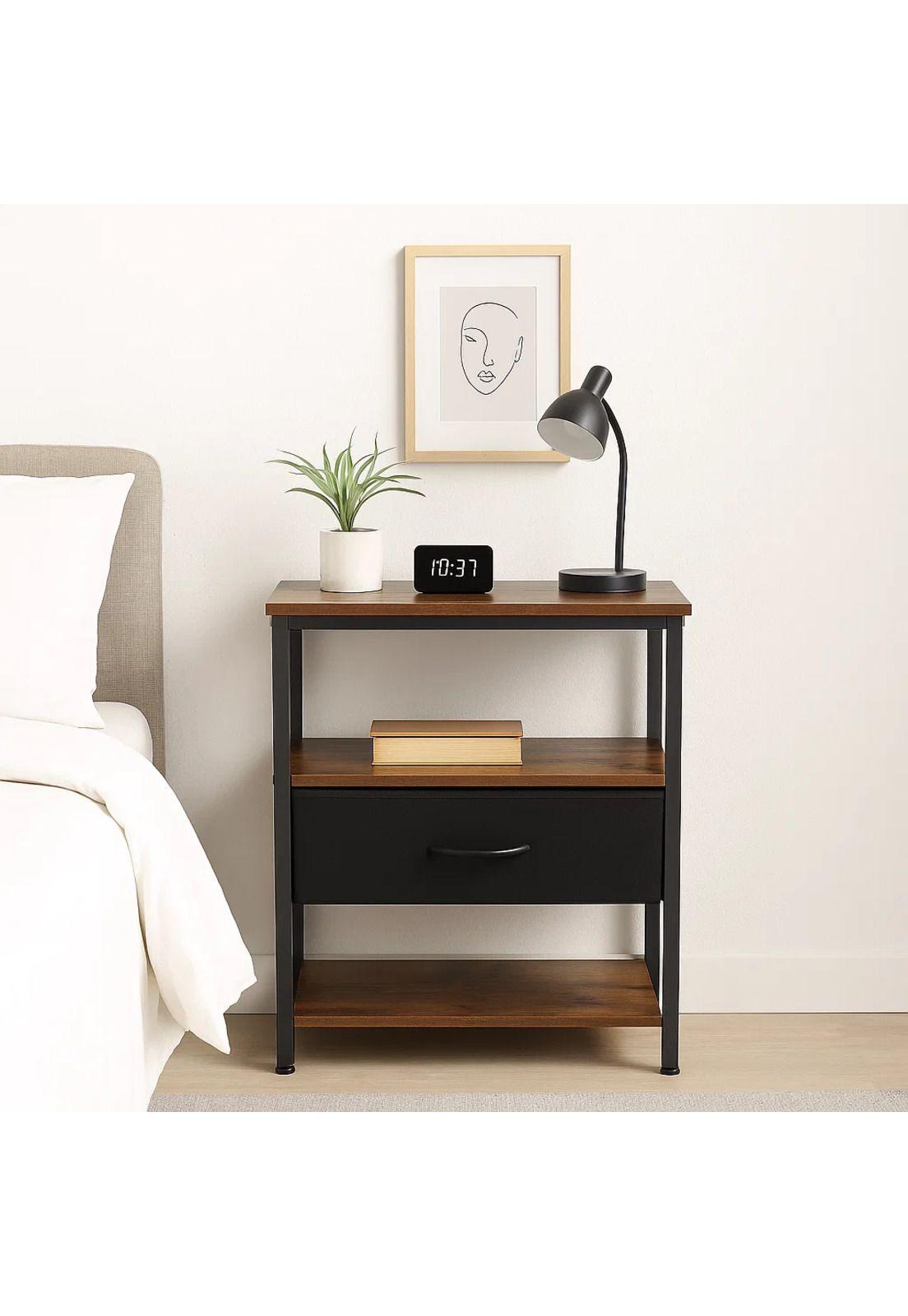 Velador Estilo Indusctrial Blackwood-2