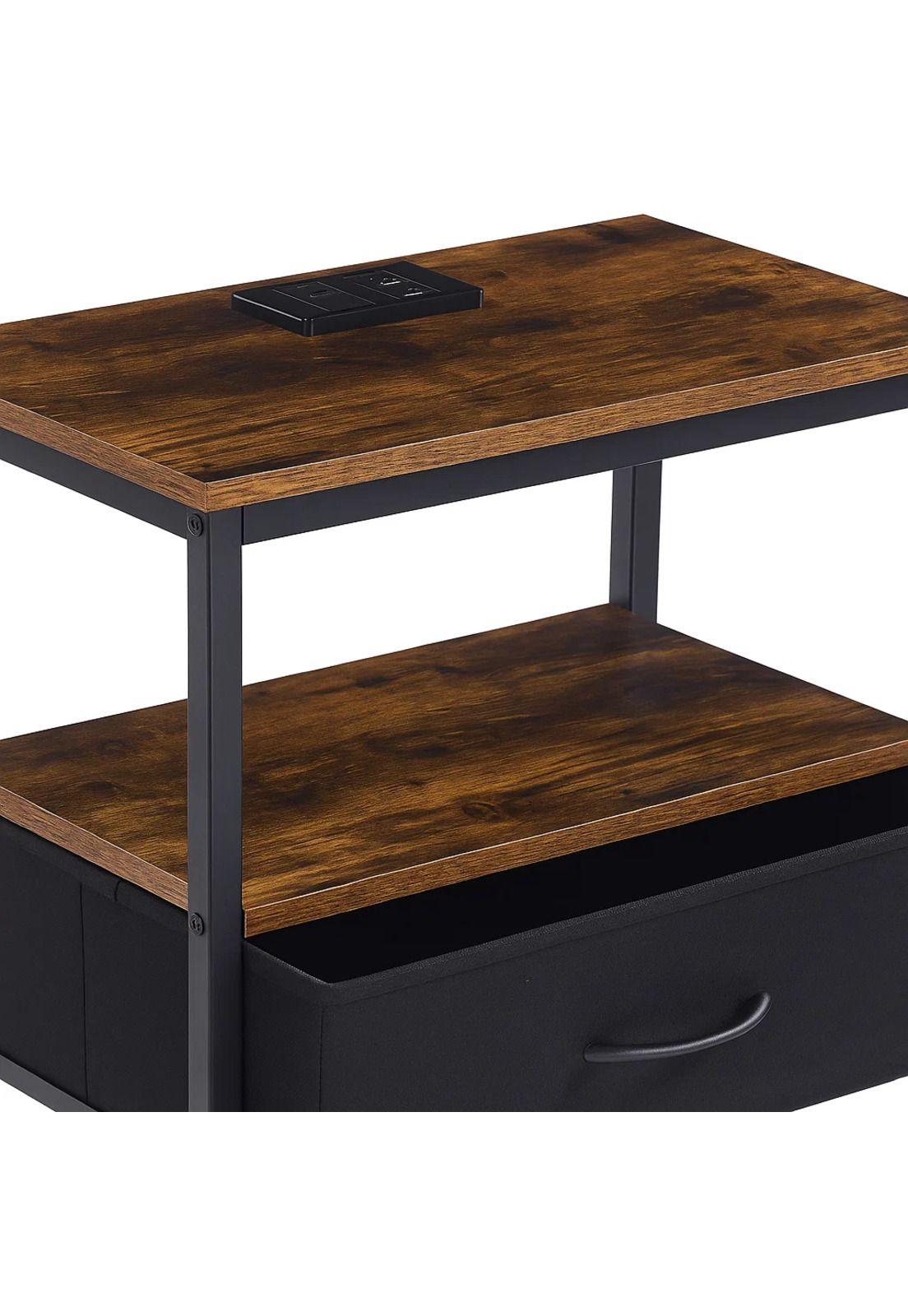 Velador Estilo Indusctrial Blackwood-5