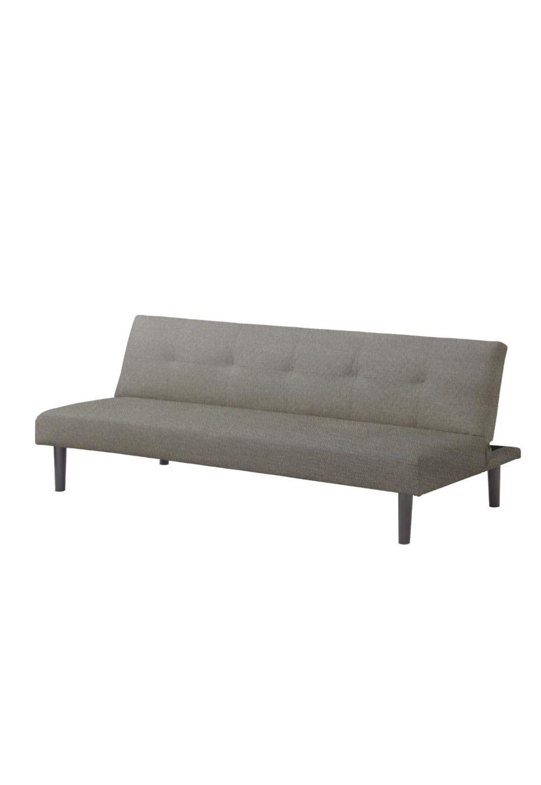 Futón Sofá Cama 2 cuerpos Sofía - Lino Gris-0