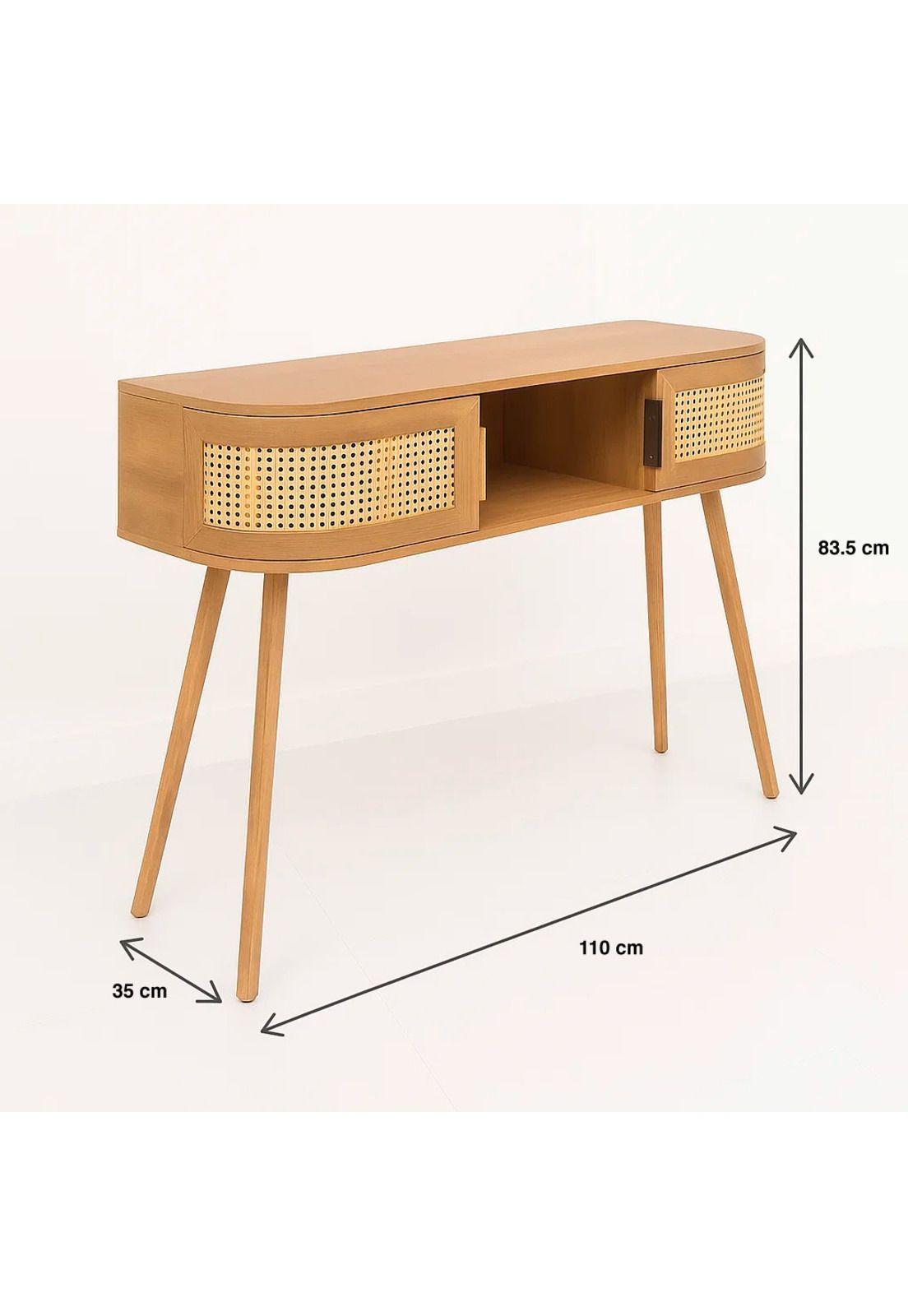 Escritorio Siena Rattan - Natural-3