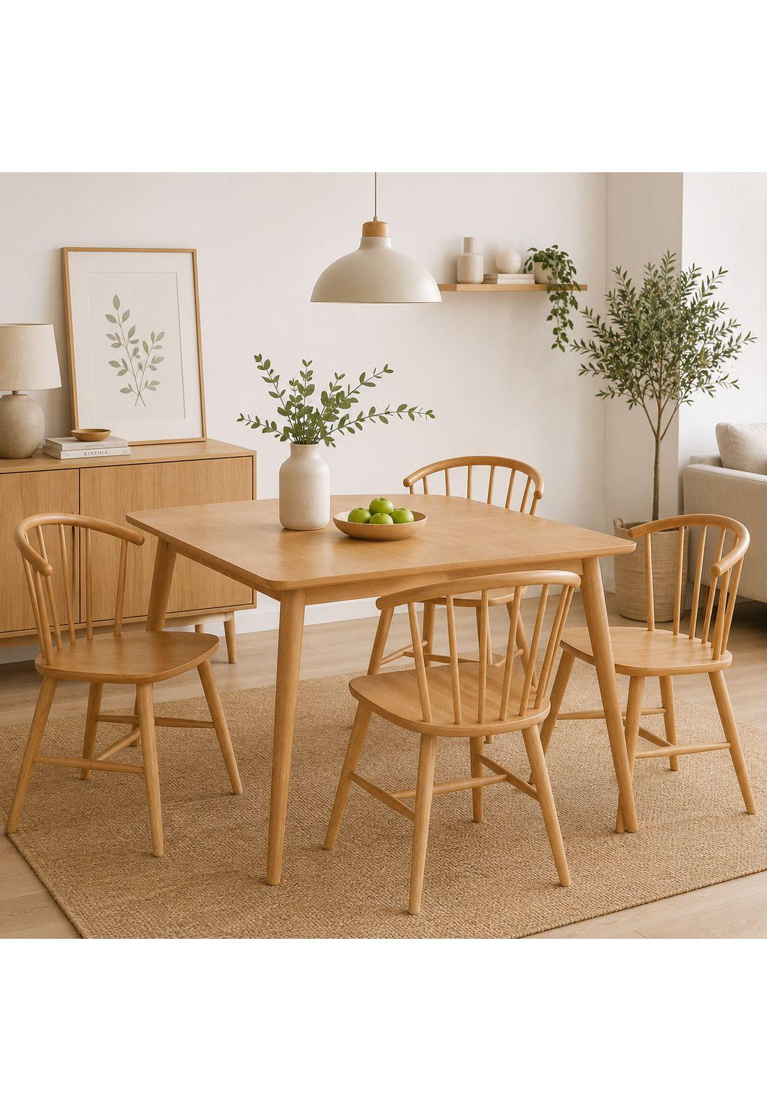 Silla Lykke de Madera - Natural-2