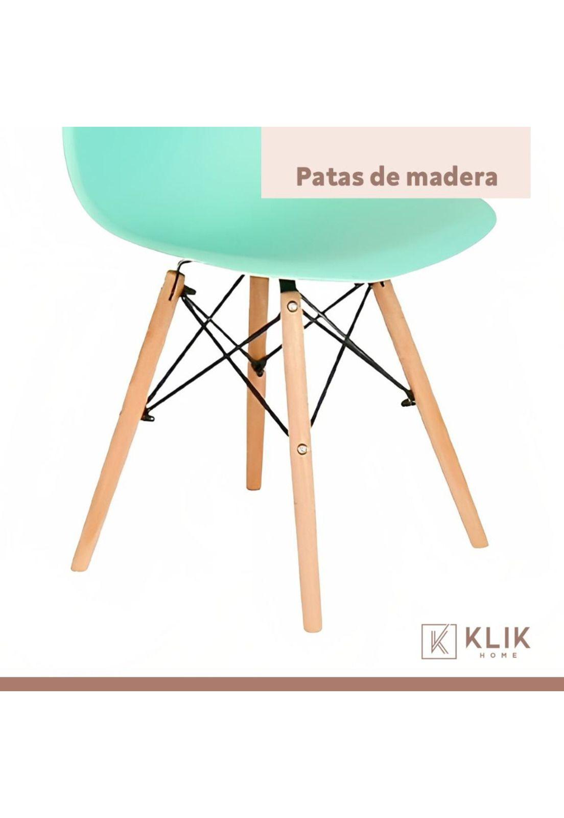 Pack de 4 Sillas Eames Menta-6