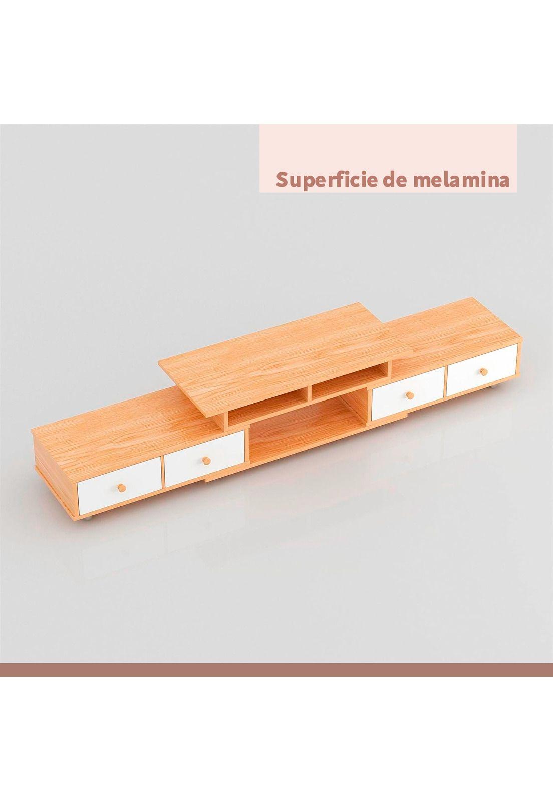 Rack TV Extendible Cuatro Cajones-4