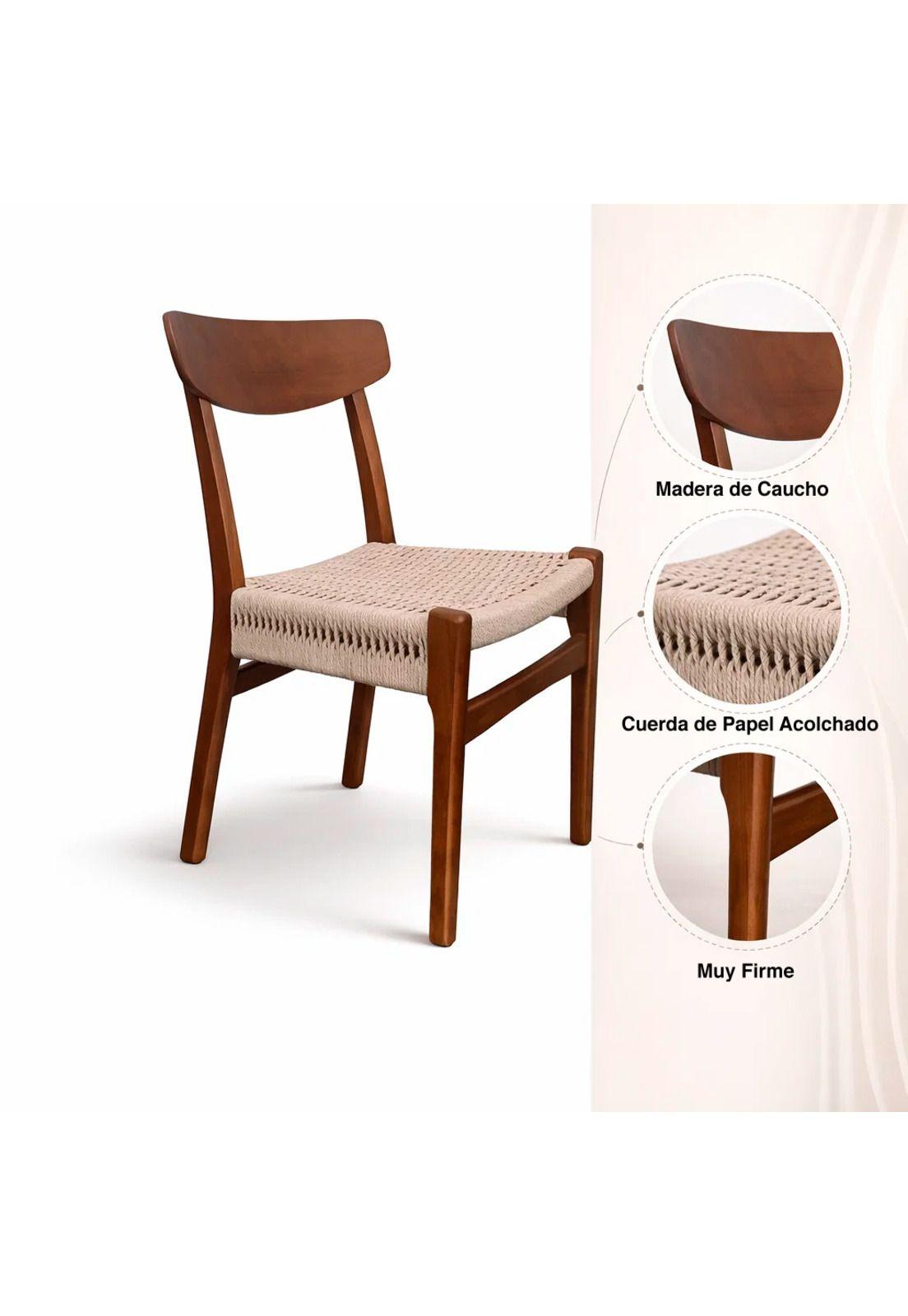 Silla Koda Madera - Natural-4