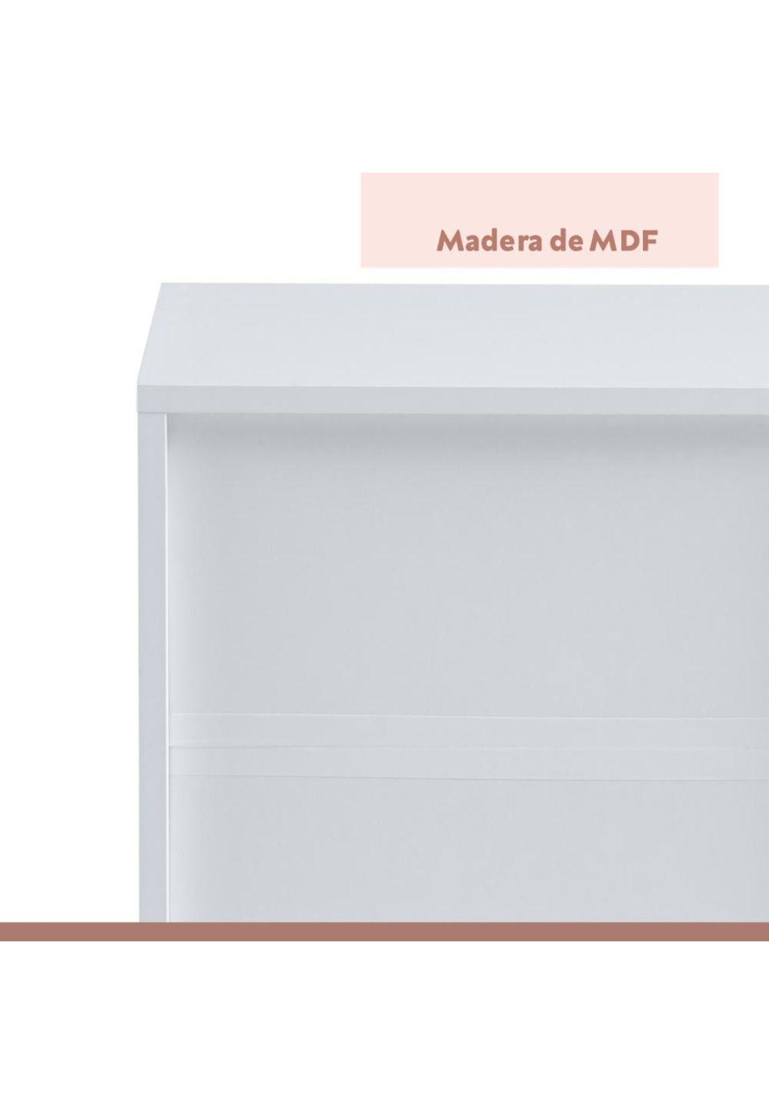 Pack de 2 Veladores Cajón y Espacio Almacenamiento Minimal B-4