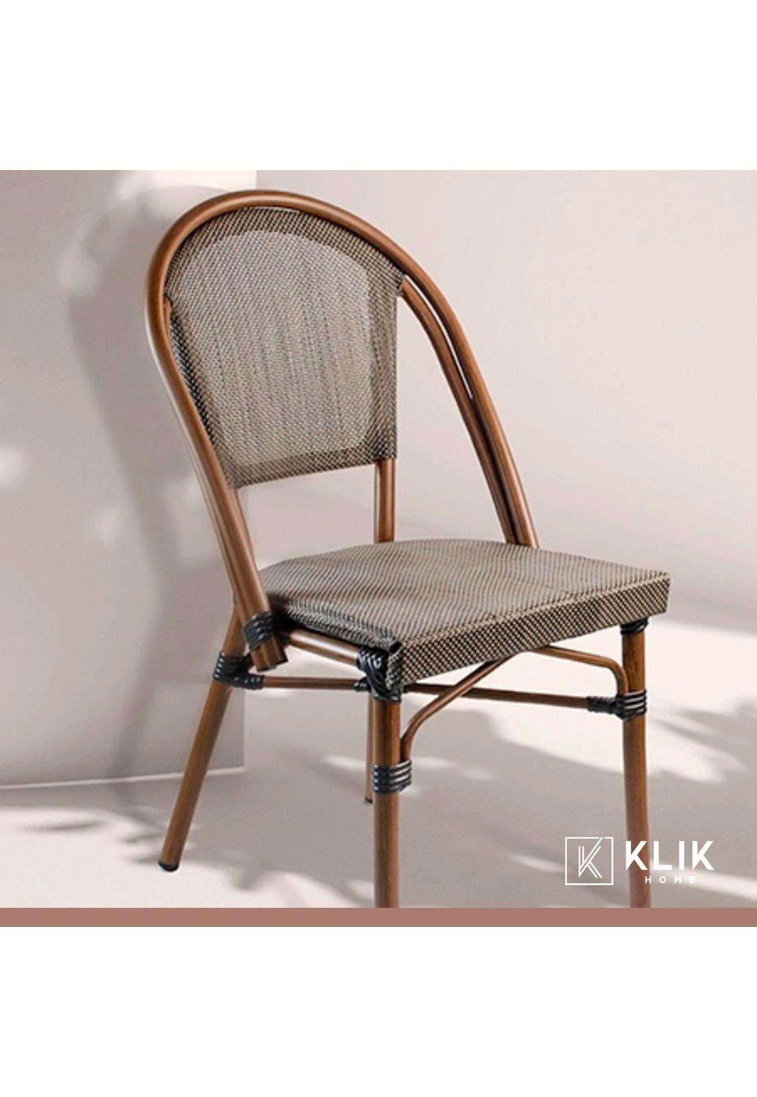 Pack de 4 Sillas Bistro Parisina Textileno - Beige-7