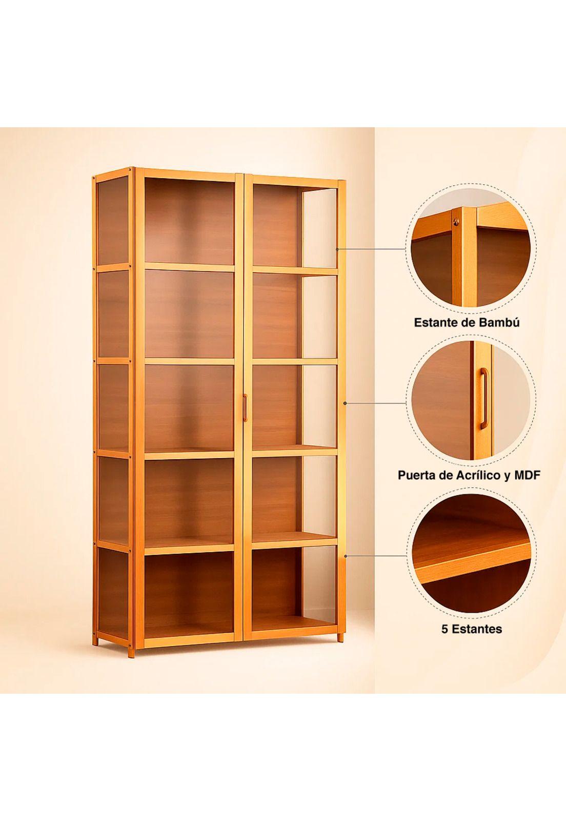 Vitrina BambooClear 5 Niveles-4
