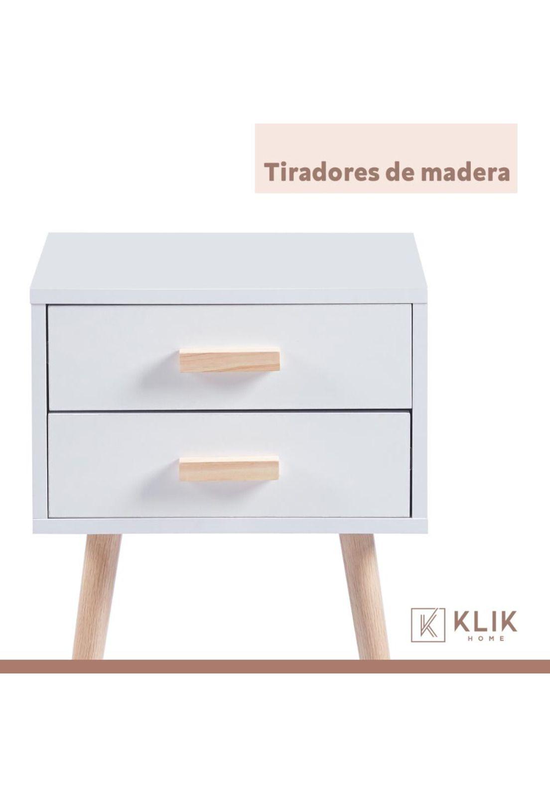 Pack de 2 Veladores Eames Doble Blanco-6
