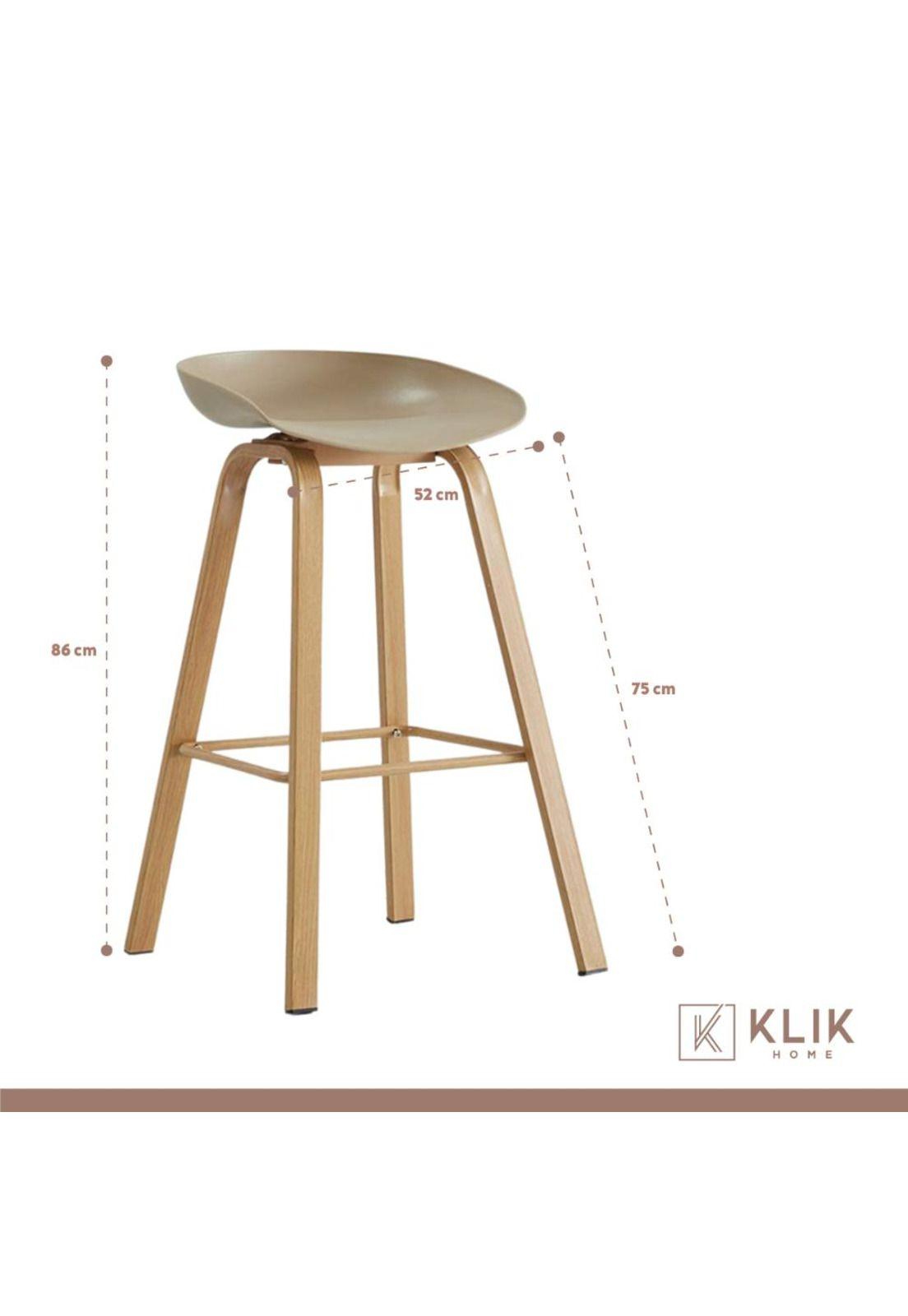 Taburete Nordic - Beige-3