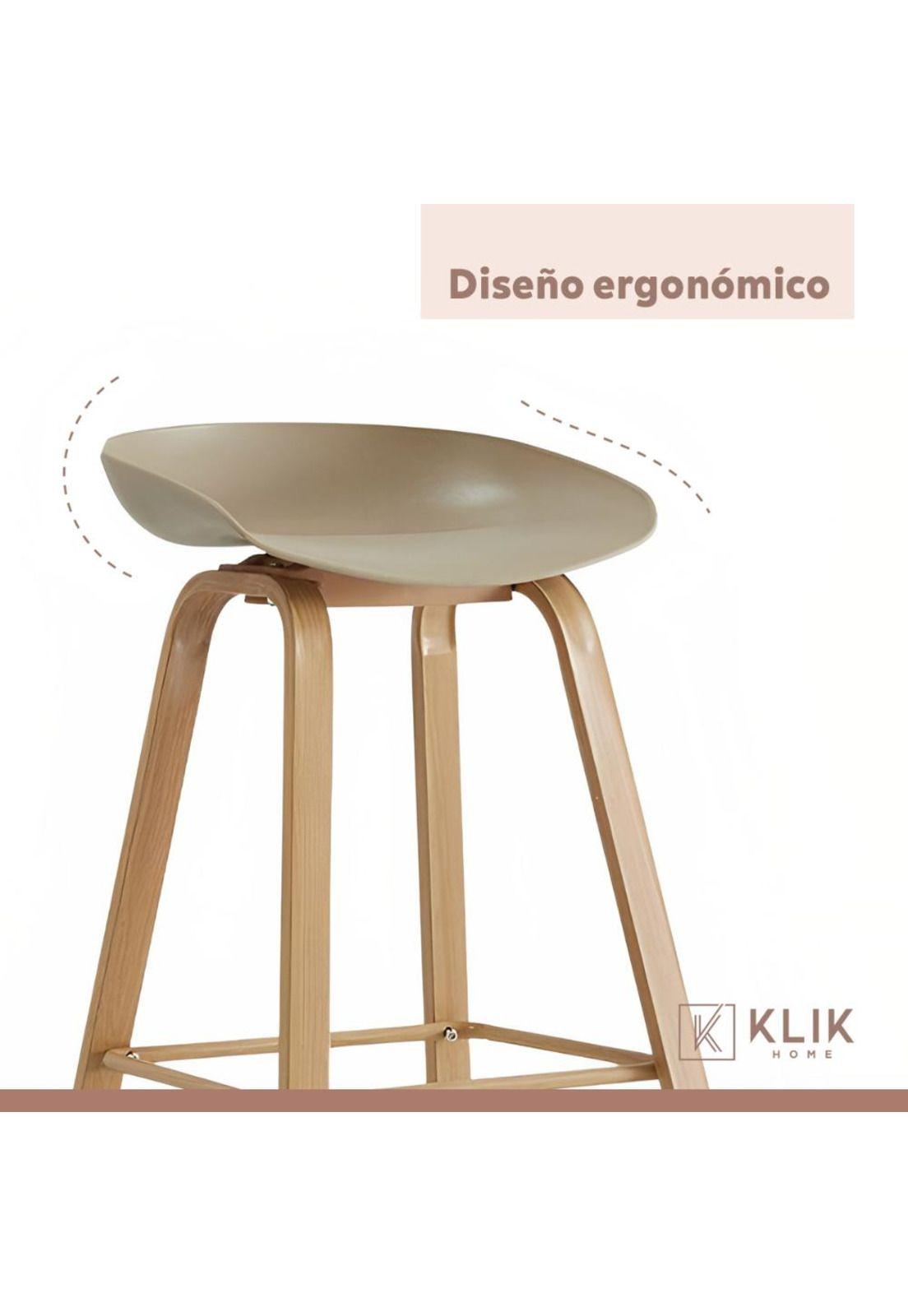 Taburete Nordic - Beige-4