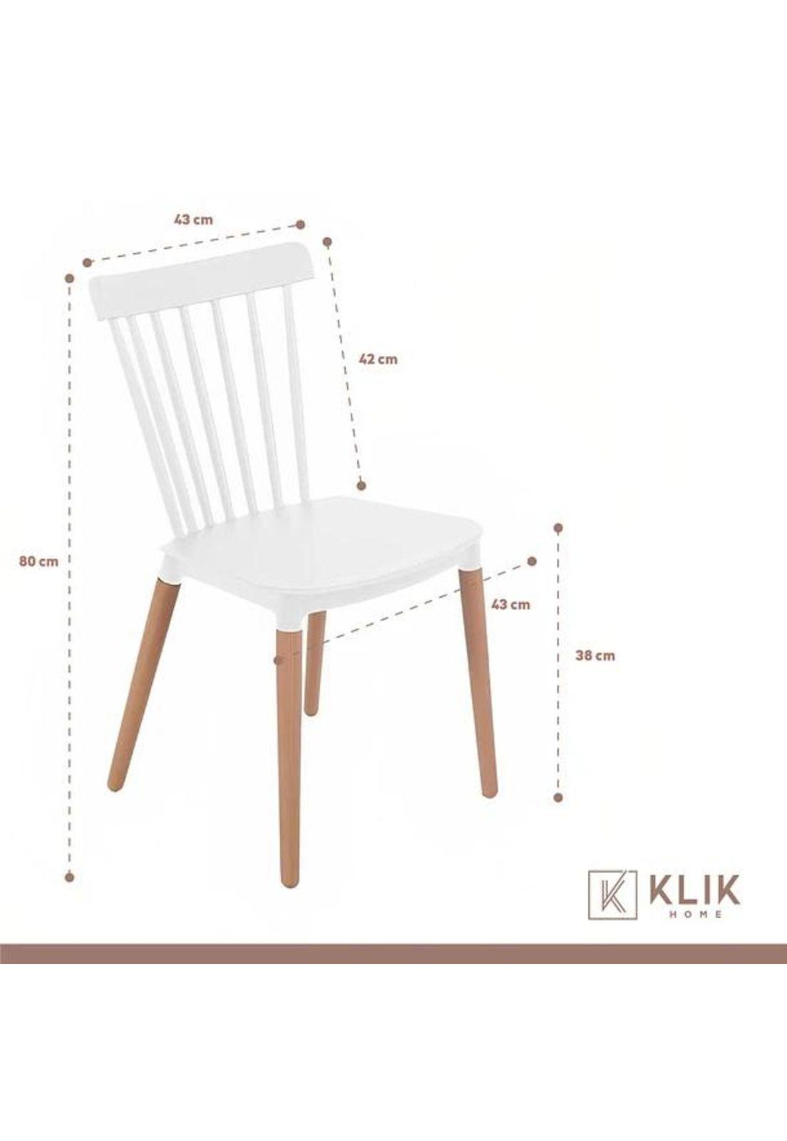 Comedor Mesa Eames Cuadrada Blanca + 4 Sillas Windsor Blanca-5