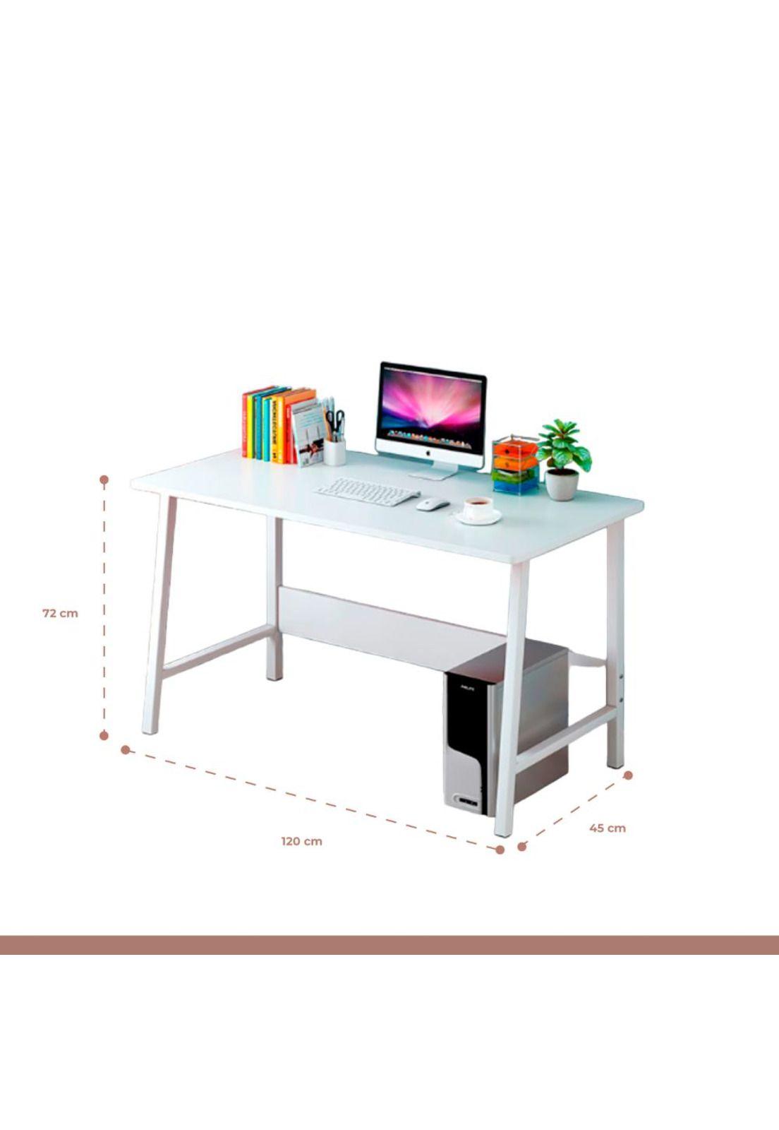 Escritorio Home Office Blanco Simply-3