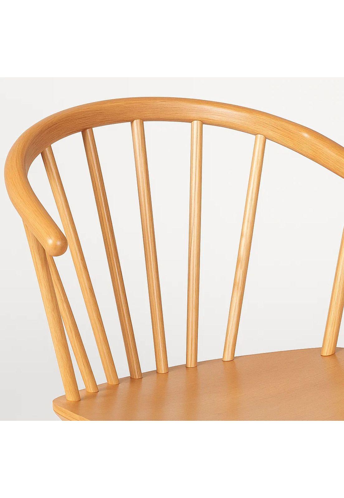 Pack de 2 Sillas Lykke de Madera - Natural-5