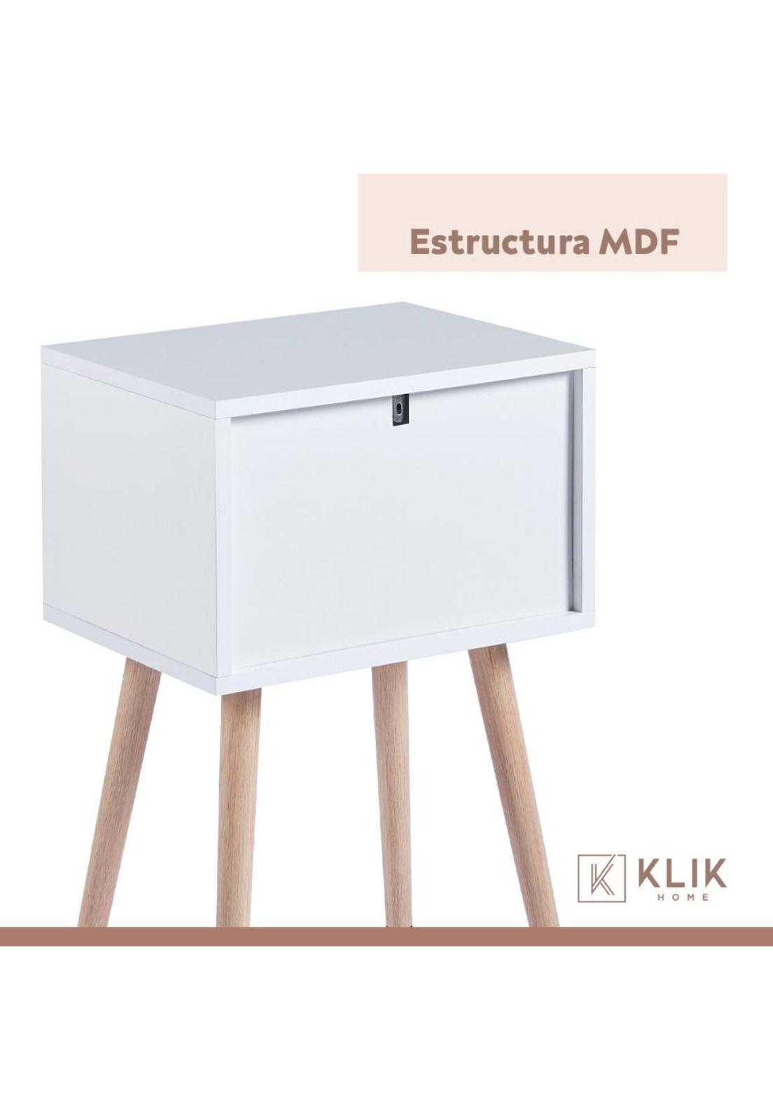 Velador Eames Doble Blanco-6
