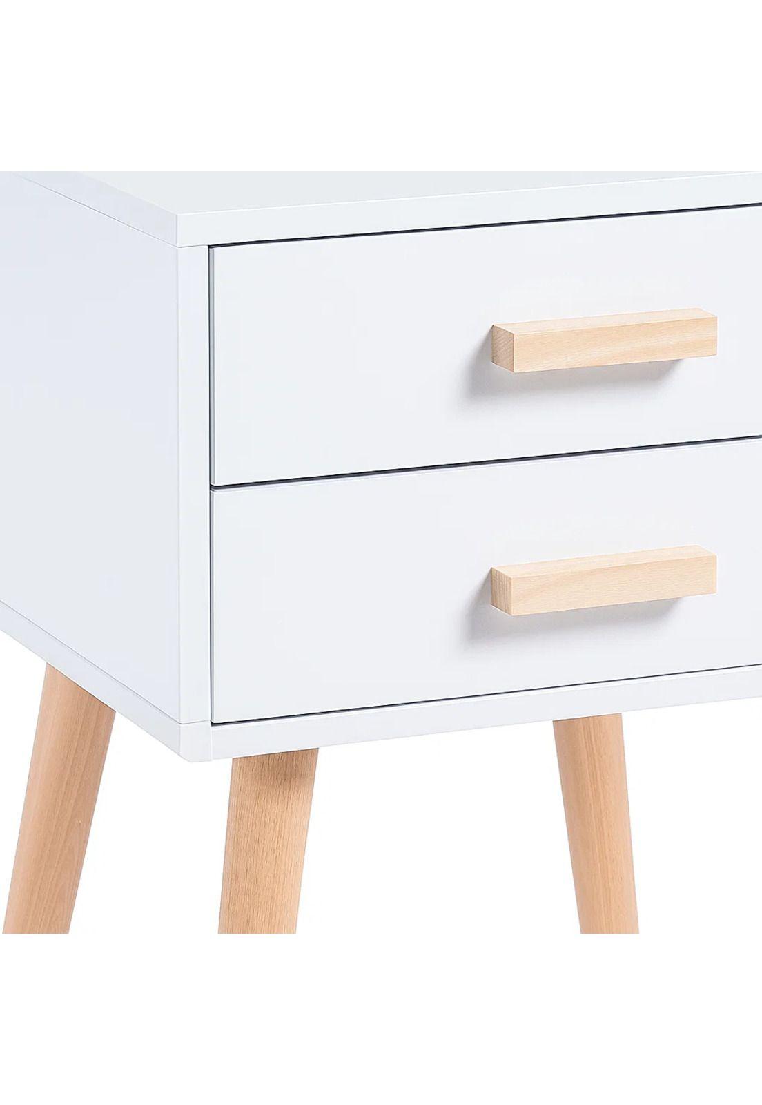 Velador Eames Doble 40x30x60 - Blanco-5