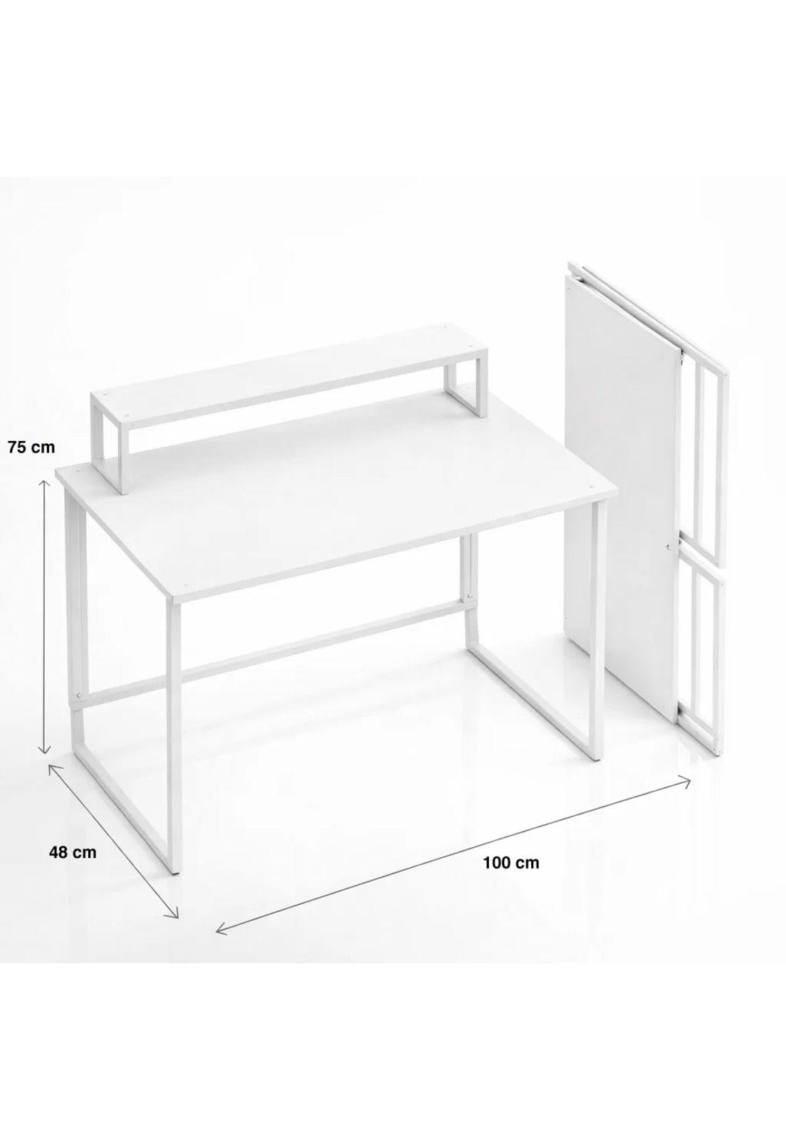 Mesa escritorio plegable Breta 100x48x75-3