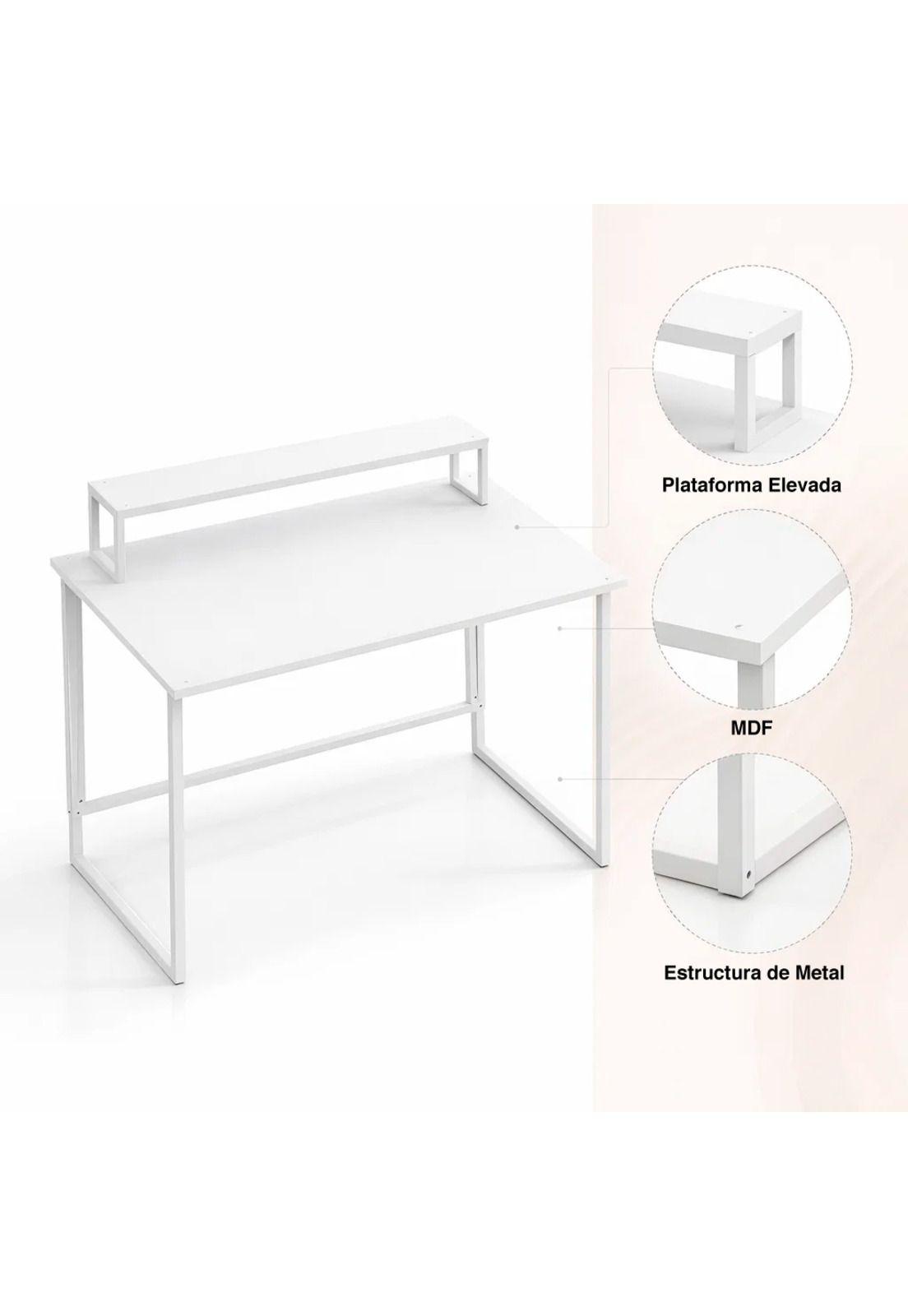 Mesa escritorio plegable Breta 100x48x75-4