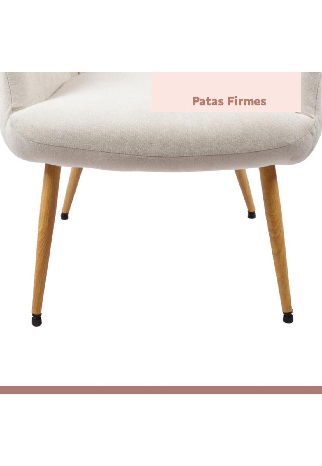 Poltrona Fabric Tipo Radar - Beige-6
