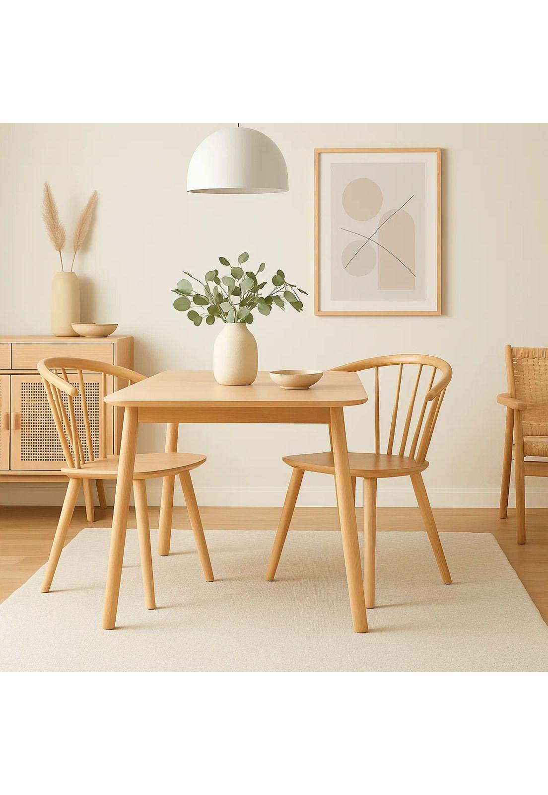 Silla Lykke de Madera - Natural-9