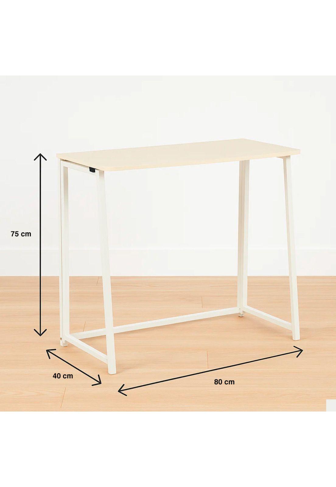 Escritorio Flex Compacto Mdf - Natural Blanca-3