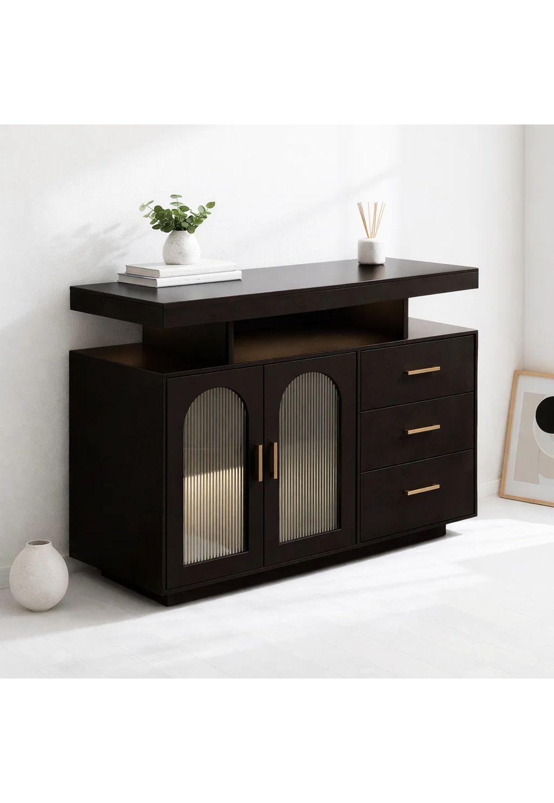 Mueble Cafetero GlassLight con LED-1