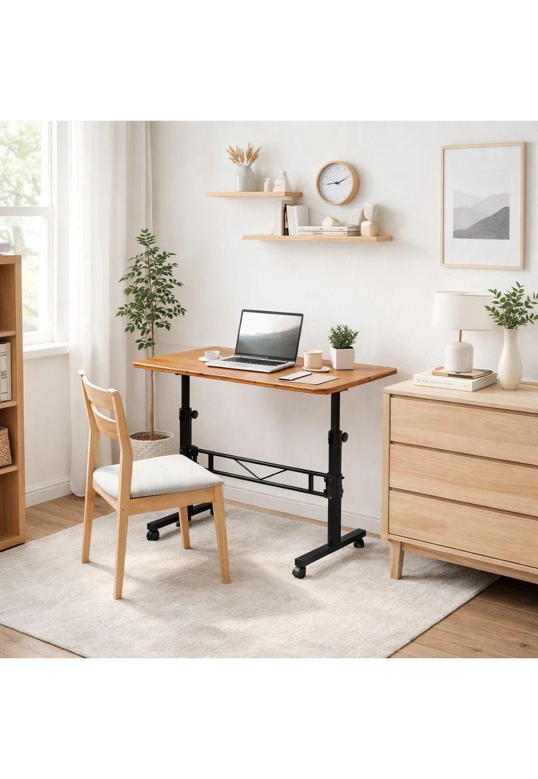 Mesa escritorio ajustable Vinna 80x40x74-2