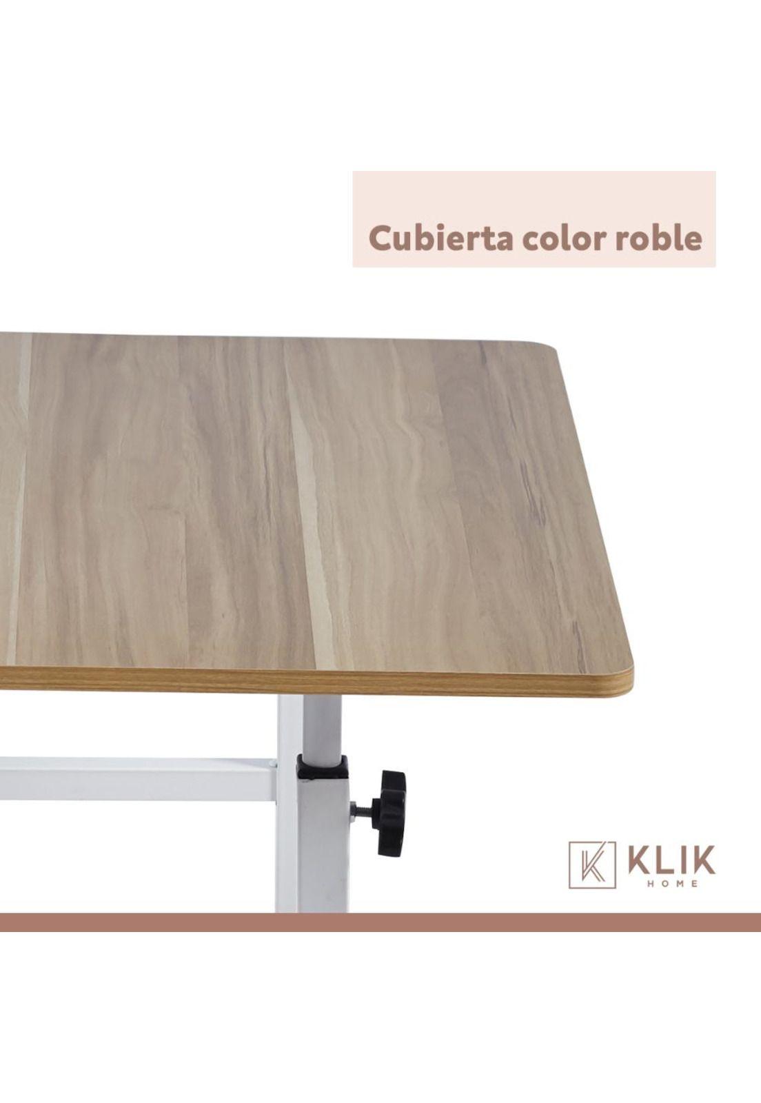 Mesa escritorio para Computador Ajustable 2.0 - Roble-6