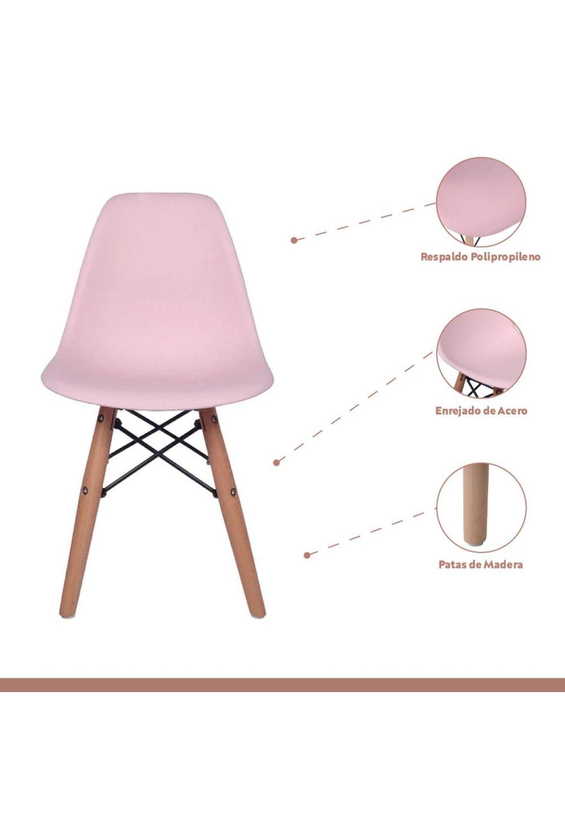 Silla Eames - Rosada-2