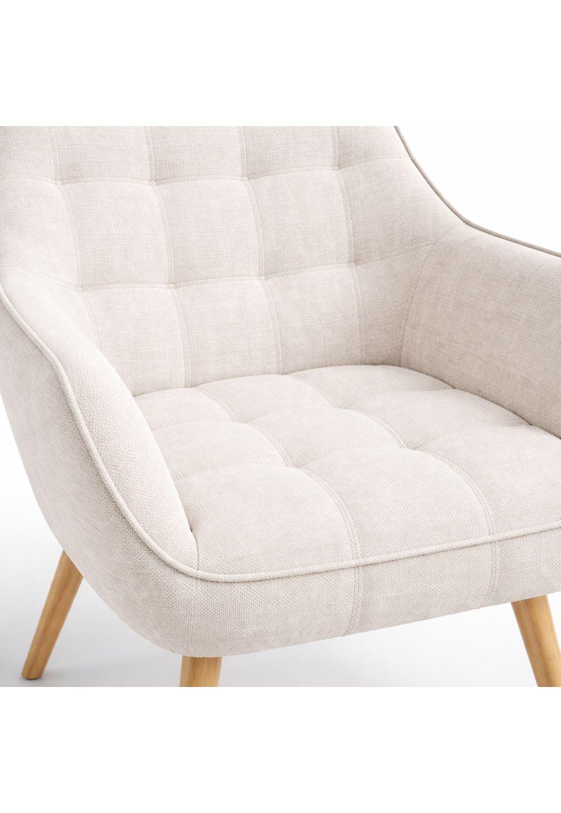 Butaca Decorativa Velvet Chic - Beige-5