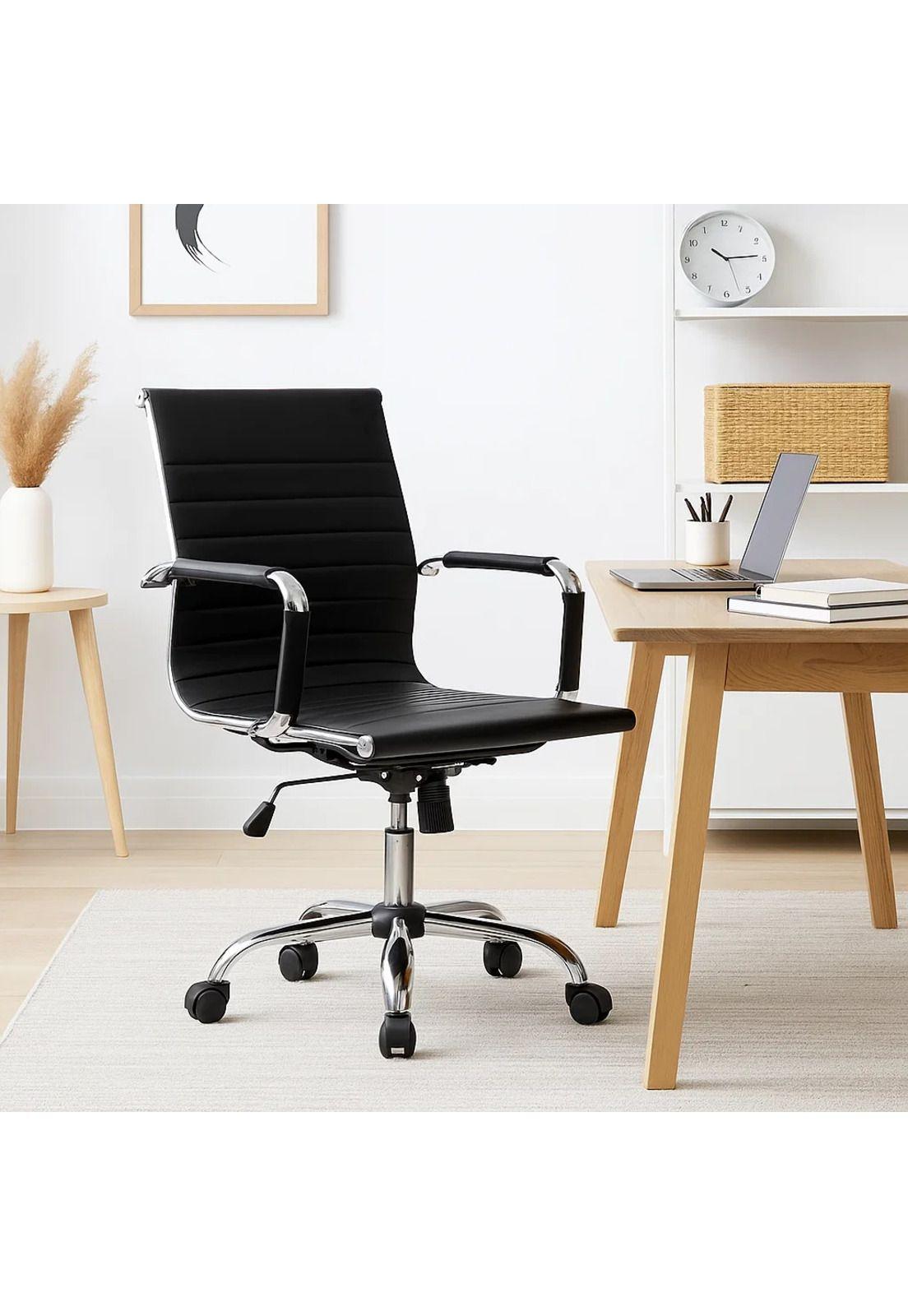 Silla de Oficina Eolia - Negro-2