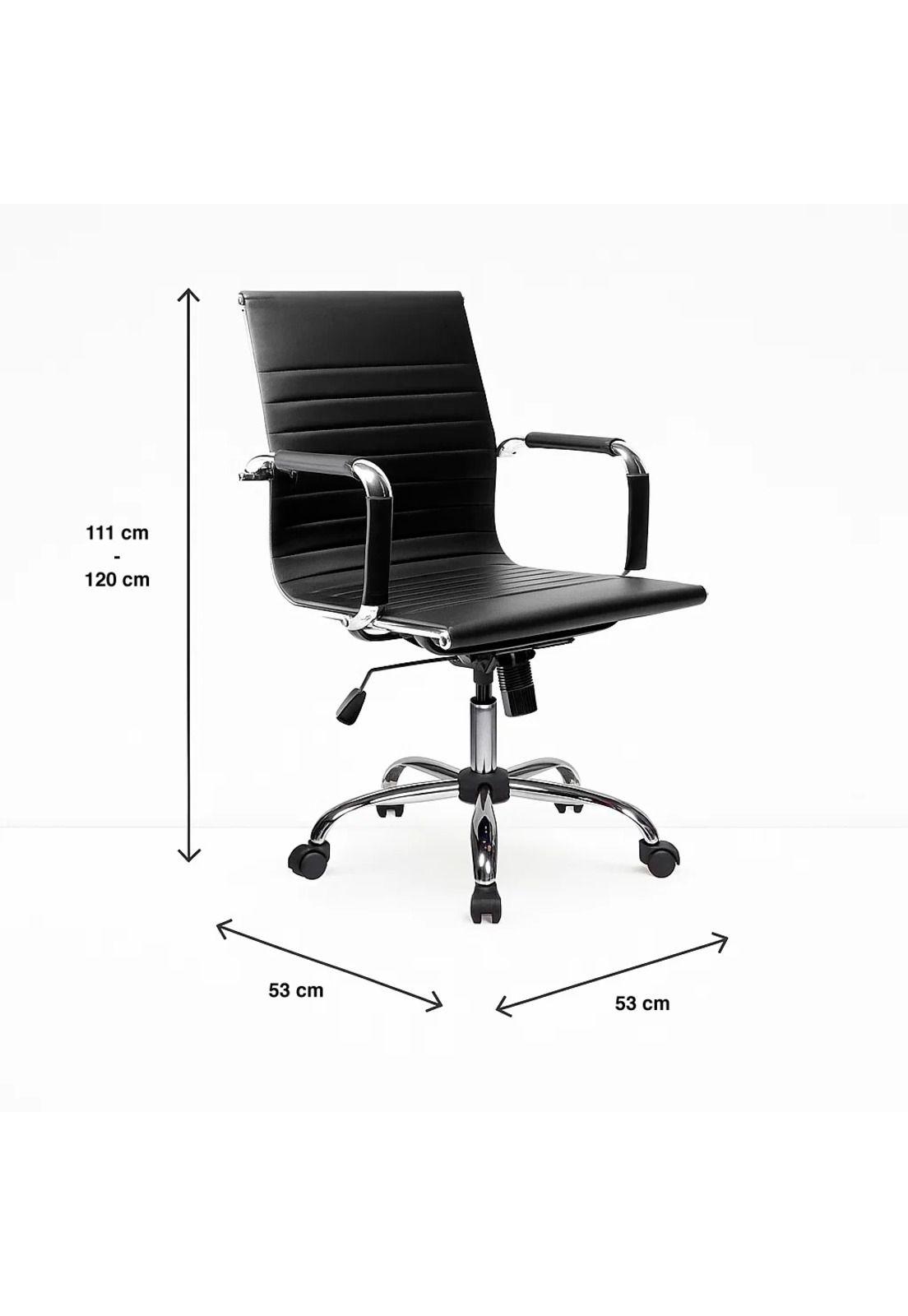 Silla de Oficina Eolia - Negro-3
