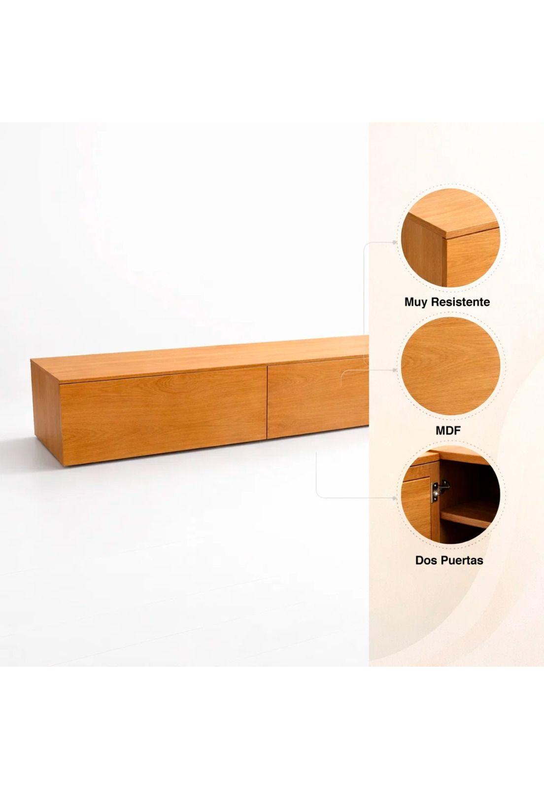 Rack de TV Terra 160 Madera-4