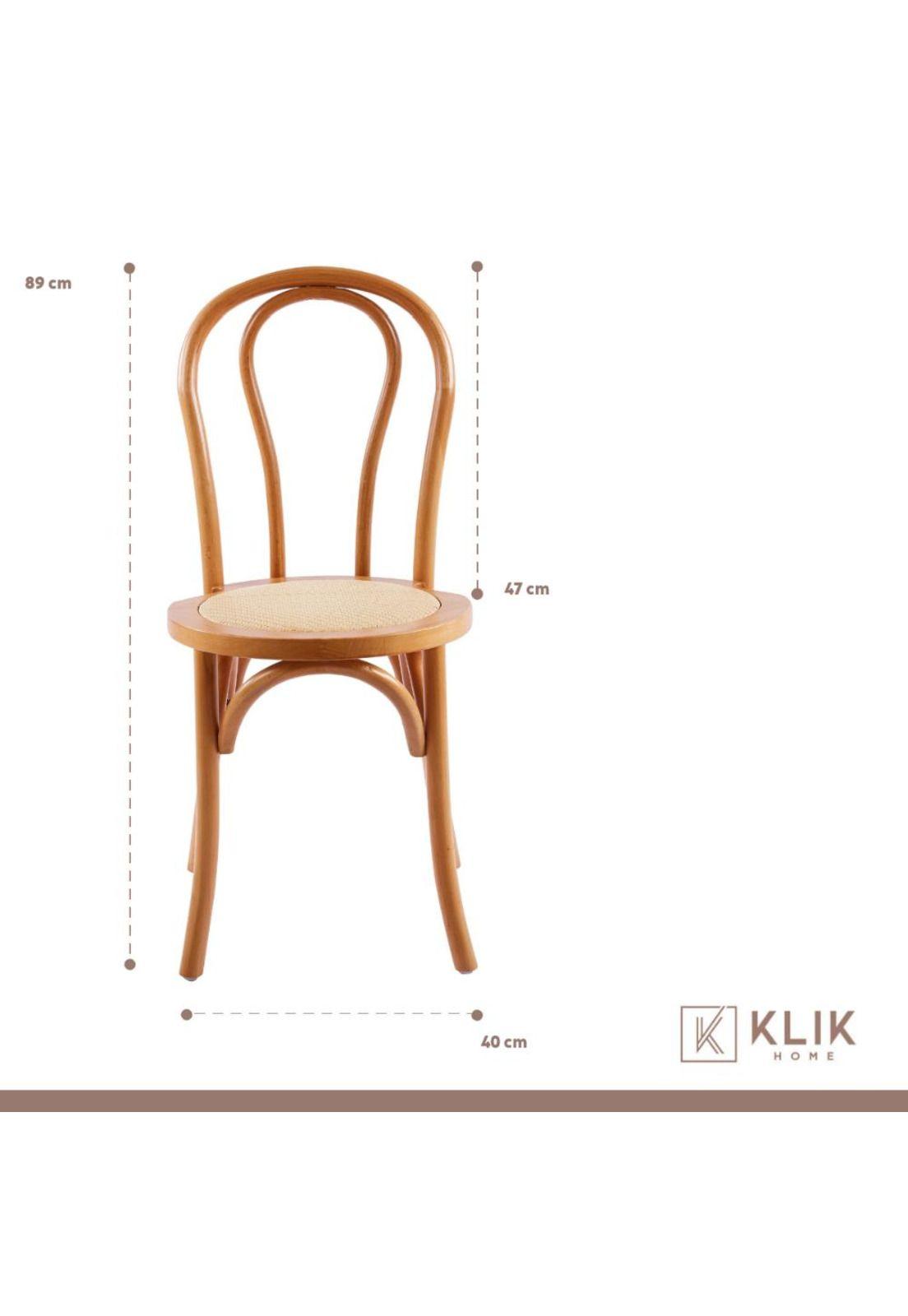 Comedor Mesa Eames 100cm redonda vidrio + 4 Sillas Amelia Vi-4