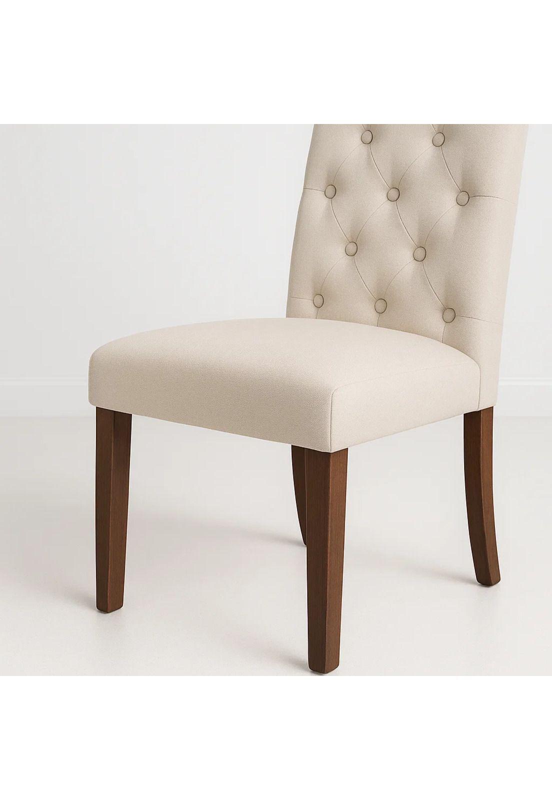 Pack de 2 Sillas de Comedor Acolchada Madera Elegance-5