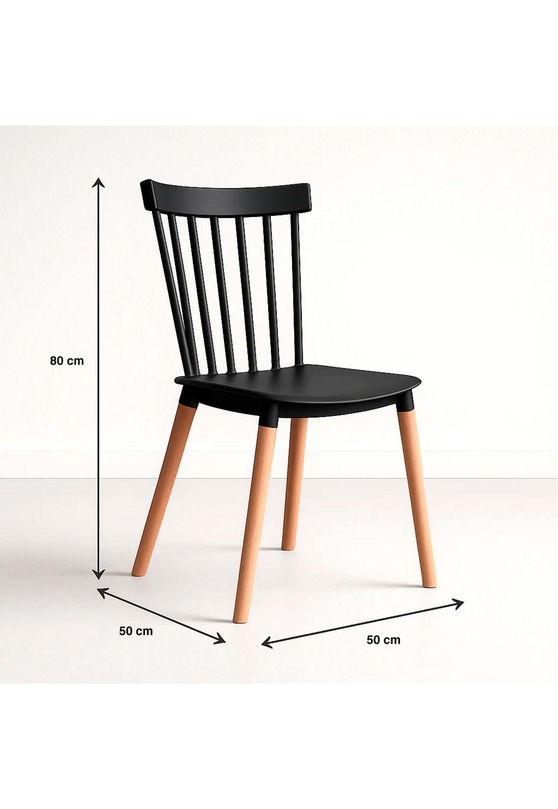 Pack de 2 Sillas Windsor Negras-3