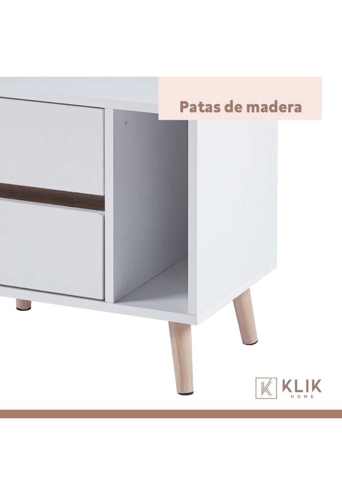 Pack de 2 Veladores Nordic Elegance Blanco-4