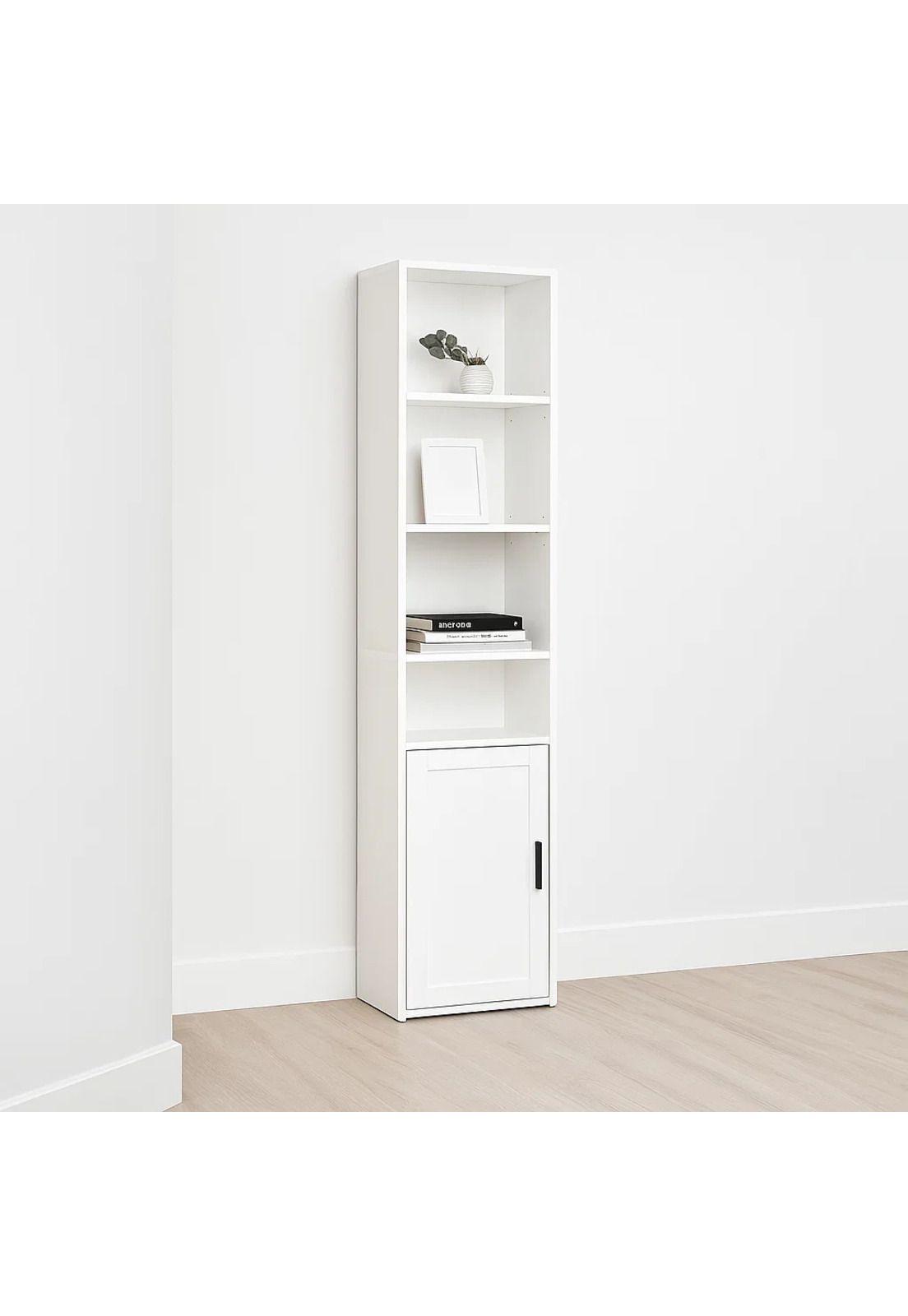 Librero MultiStore con Puerta - Blanco-1