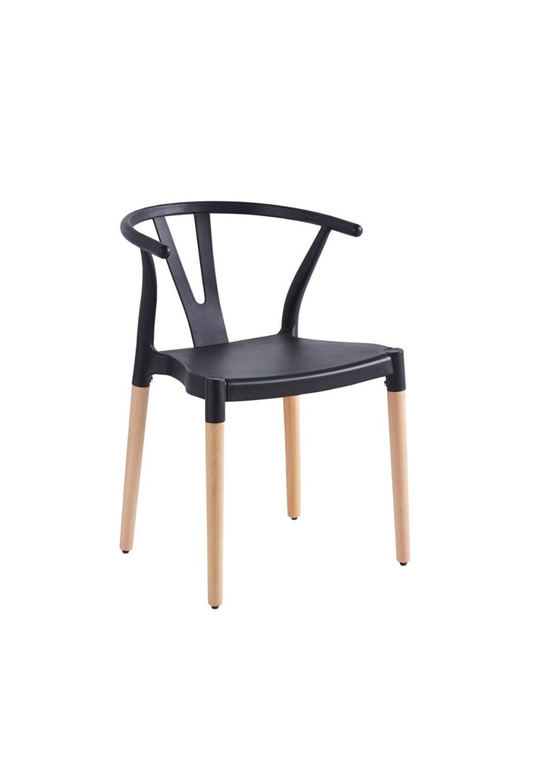 Silla Wishbone - Negra-0