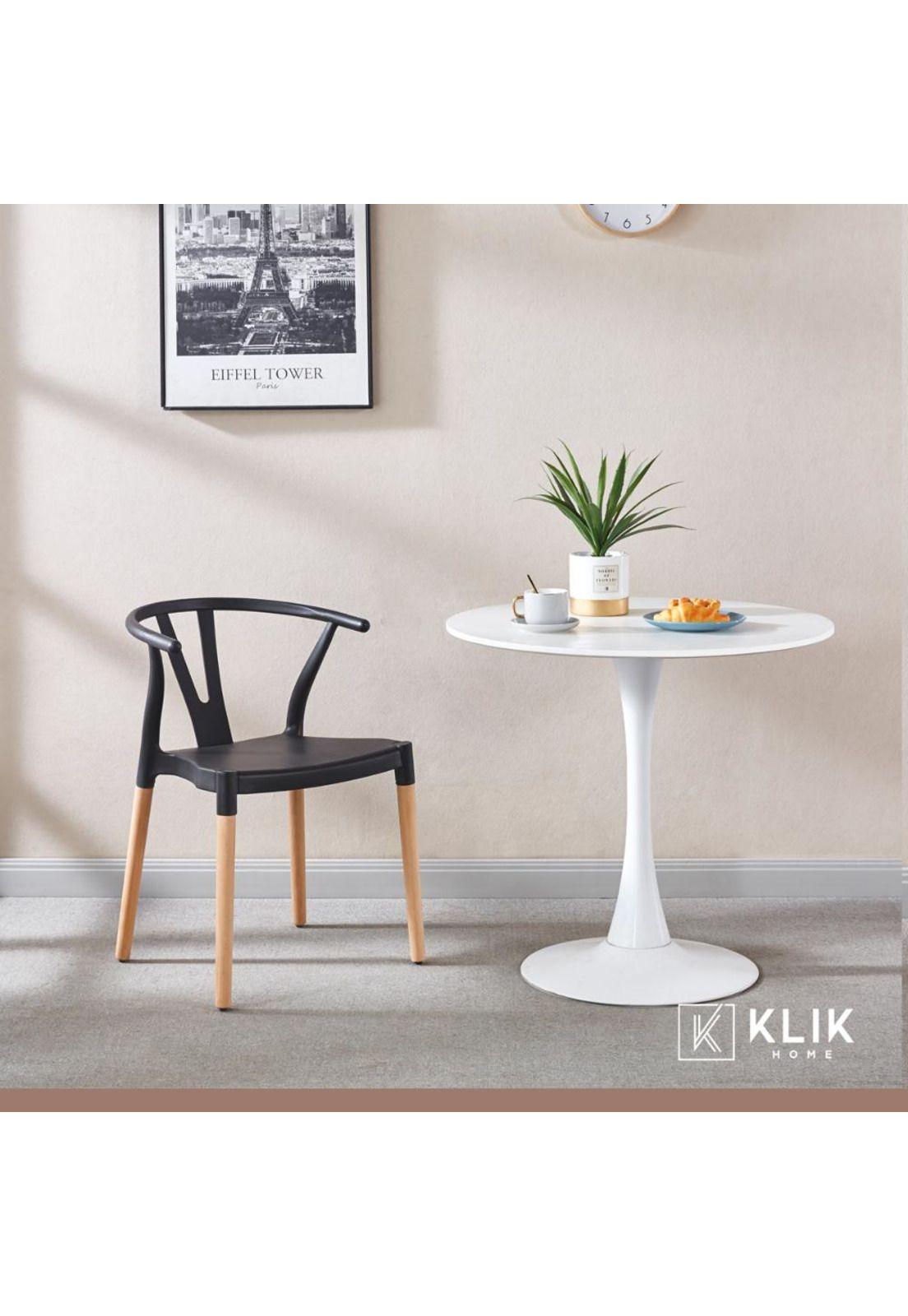 Silla Wishbone - Negra-1