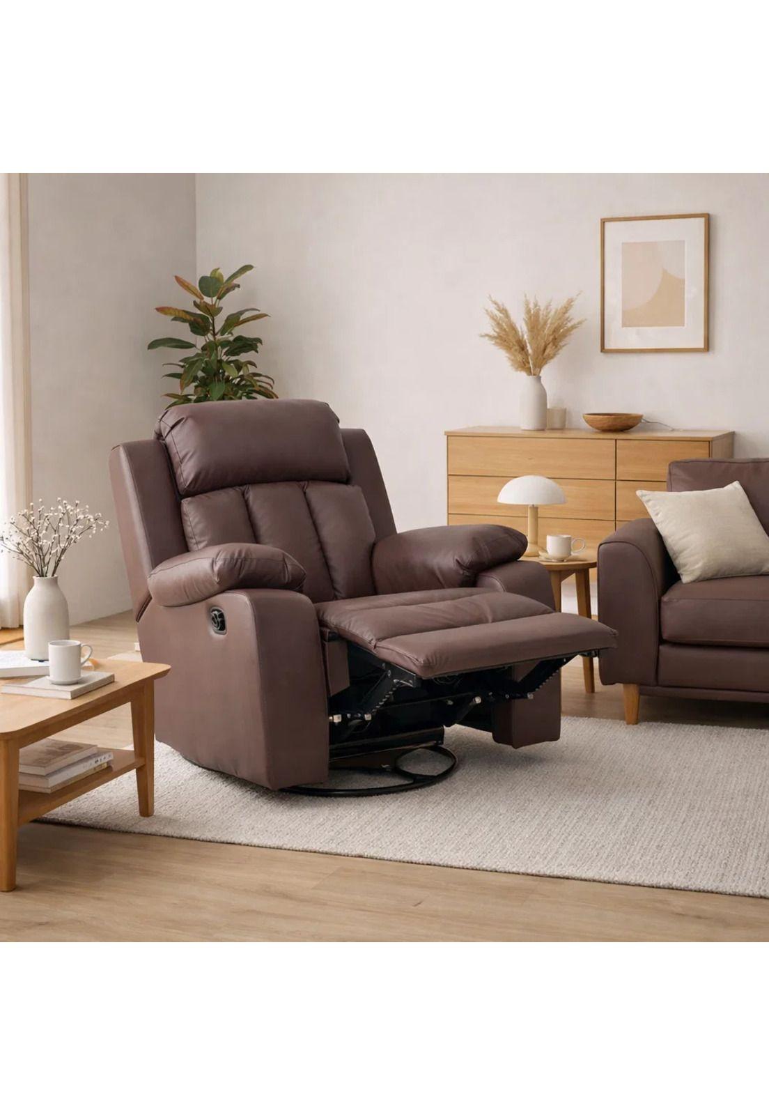Berger Sillón Solvi - Café oscuro-2
