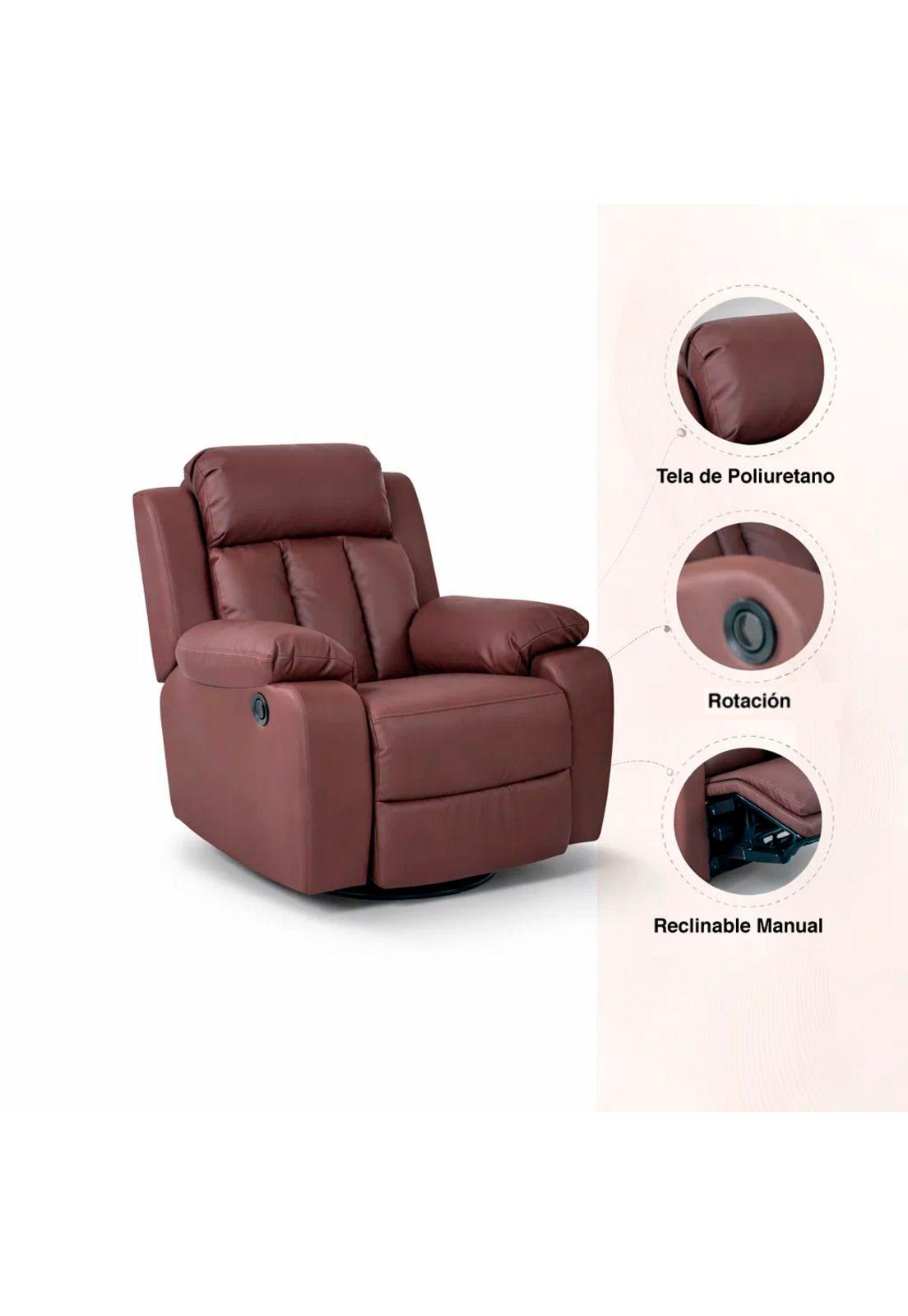 Berger Sillón Solvi - Café oscuro-4
