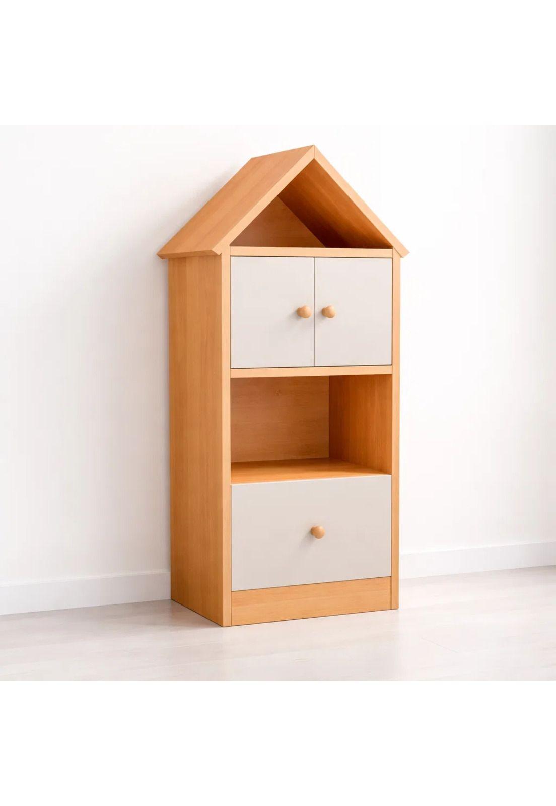 Estanteria madera organizadora para niños-0