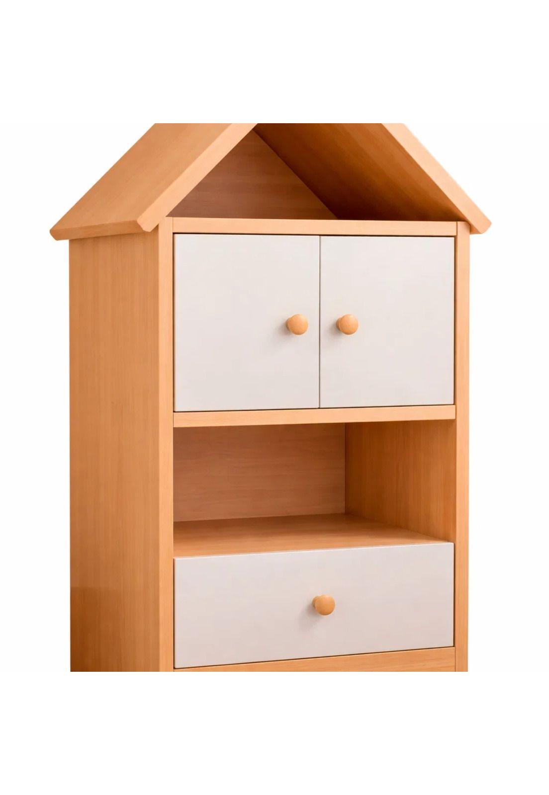 Estanteria madera organizadora para niños-5