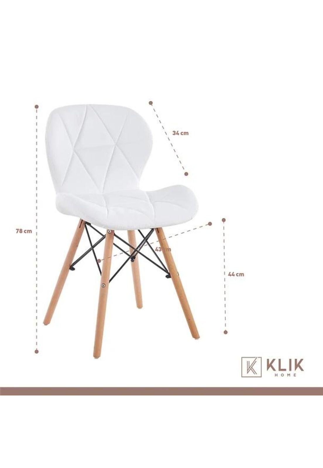 Comedor Mesa Redonda de Vidrio 80cm + 4 Sillas Radar blancas-4