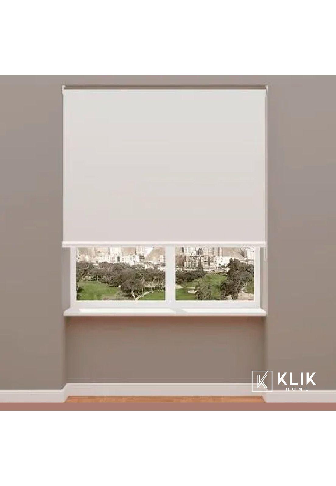 Cortina Roller Blackout 150x250 Blanco-7