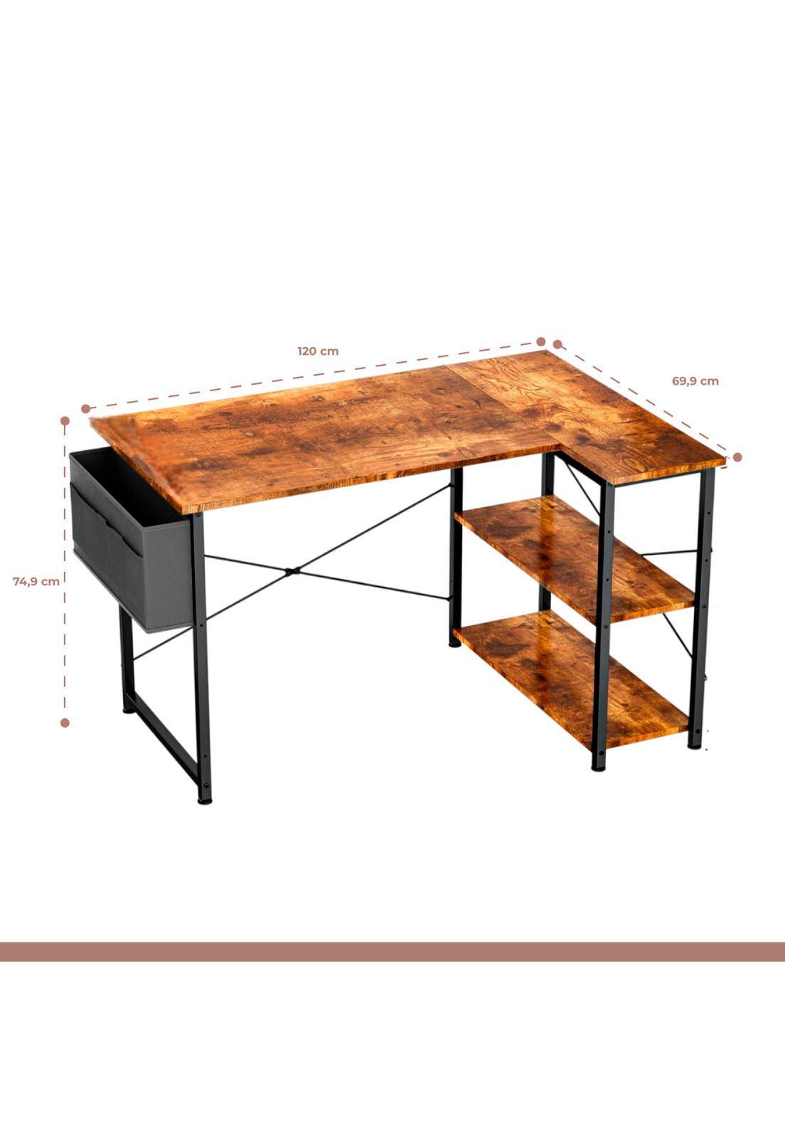 Escritorio Rustik esquinero 120cm-3