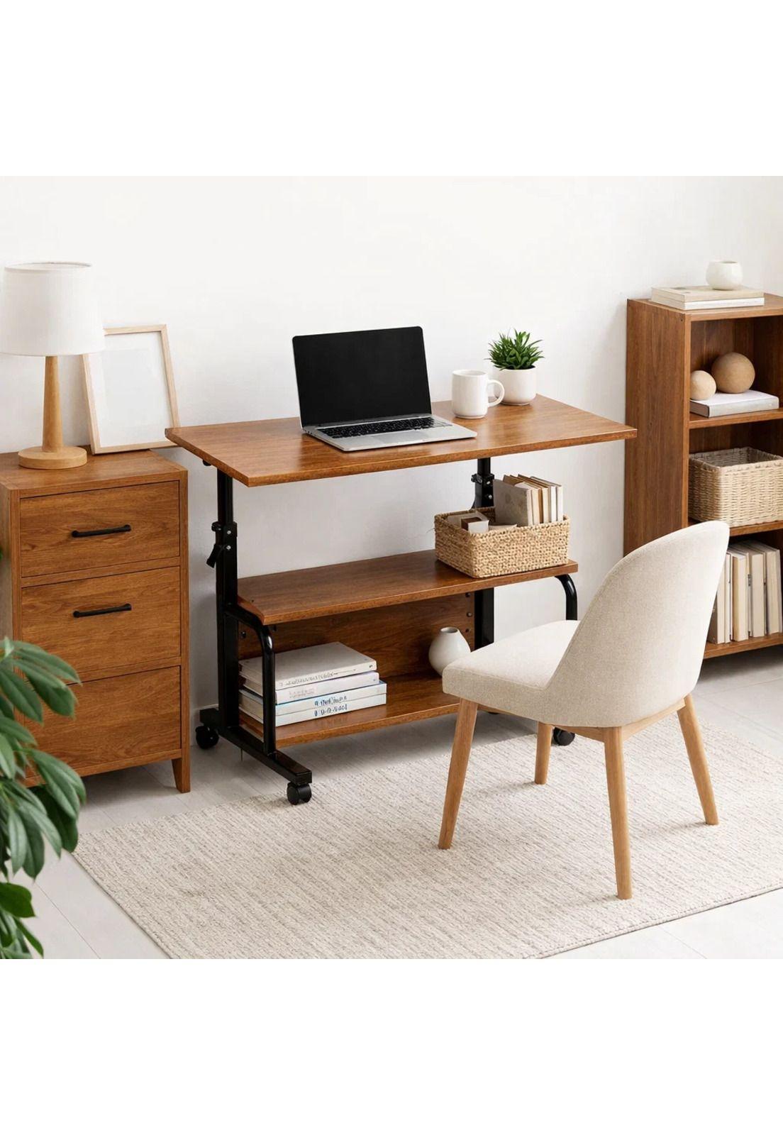 Mesa escritorio ajustable Skipa 87x42x75-2